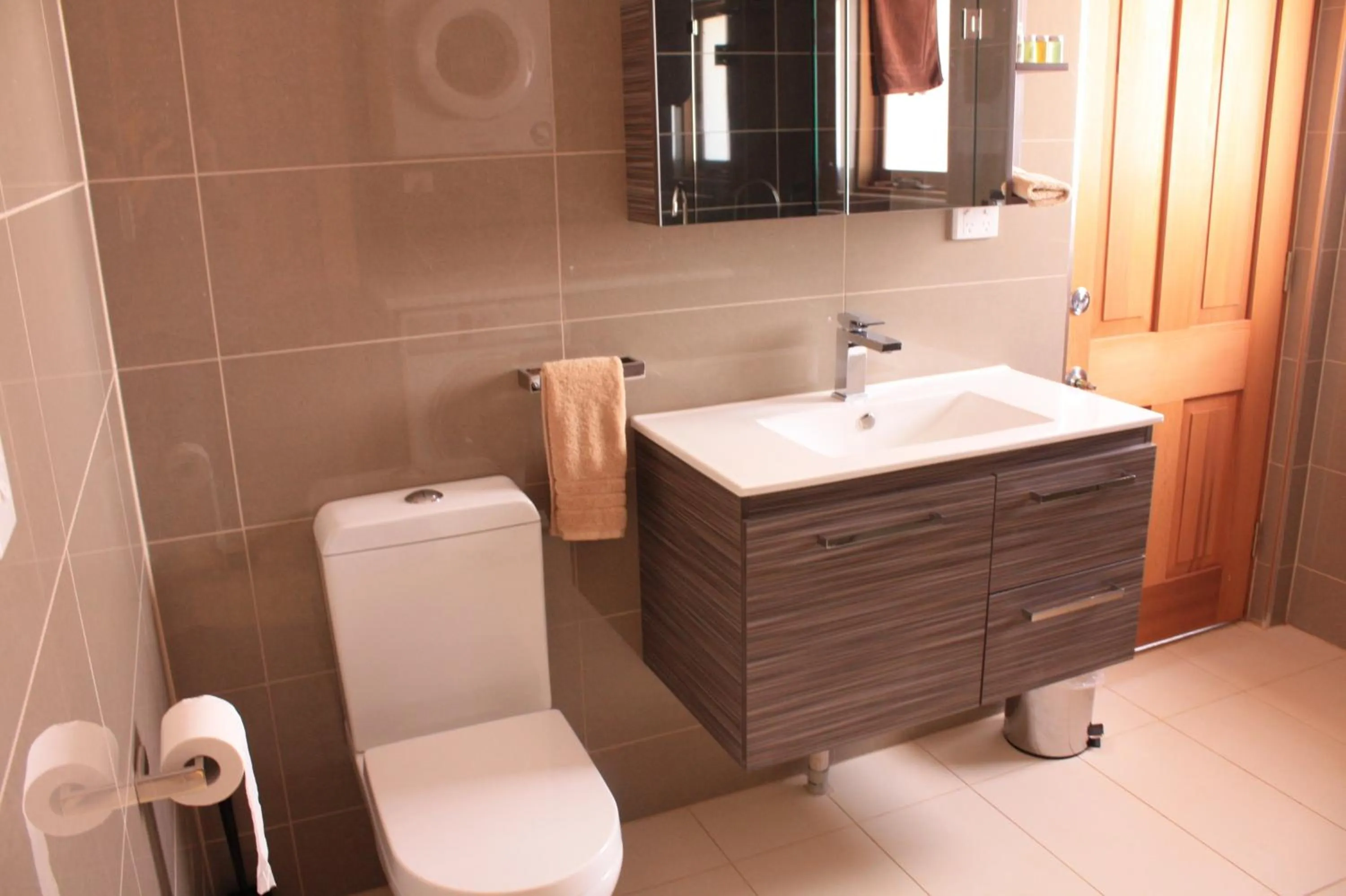 Bathroom in BIG4 Stuart Range Outback Resort