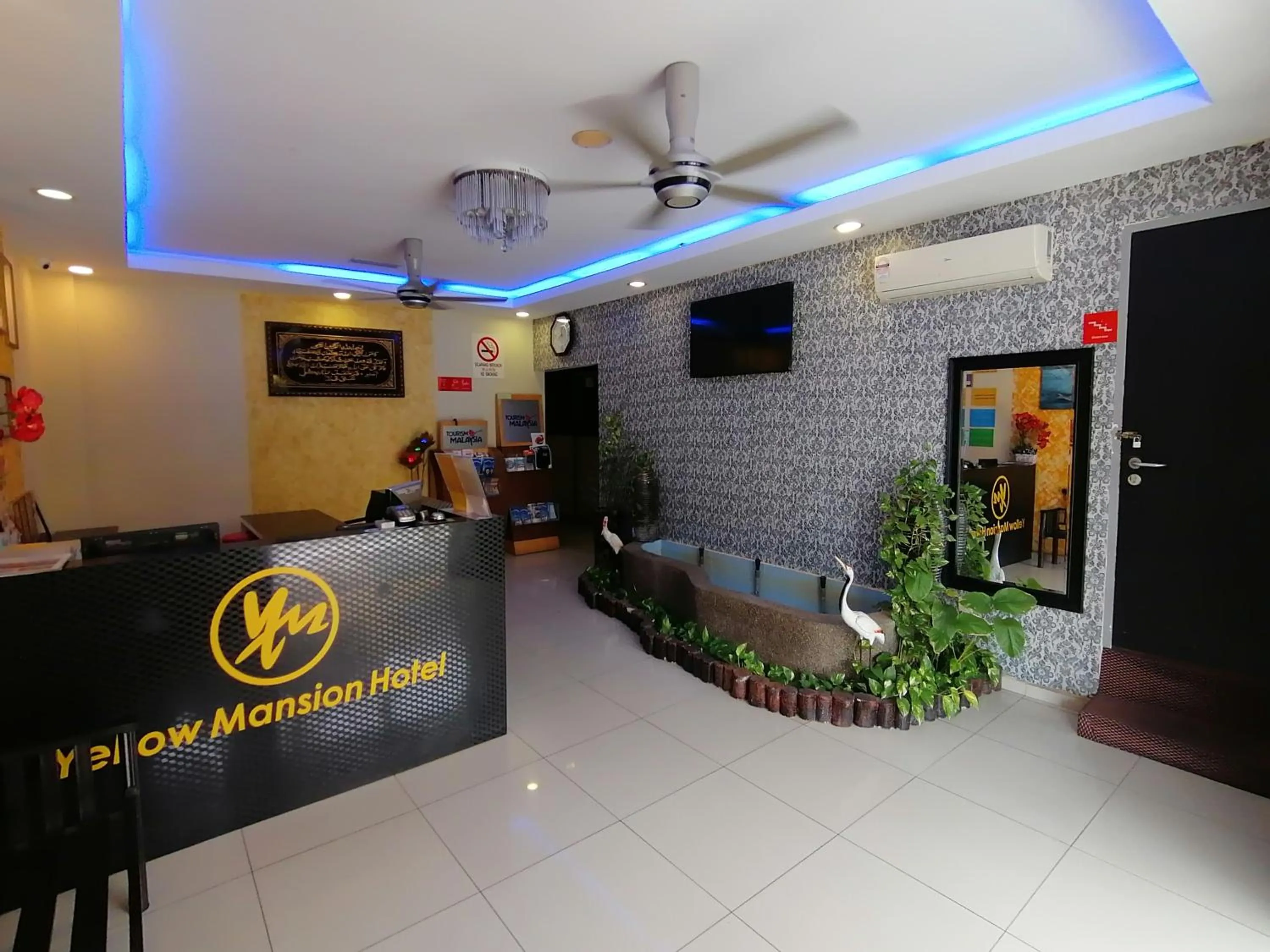 Lobby or reception in Yellow Mansion Hotel Melaka Raya