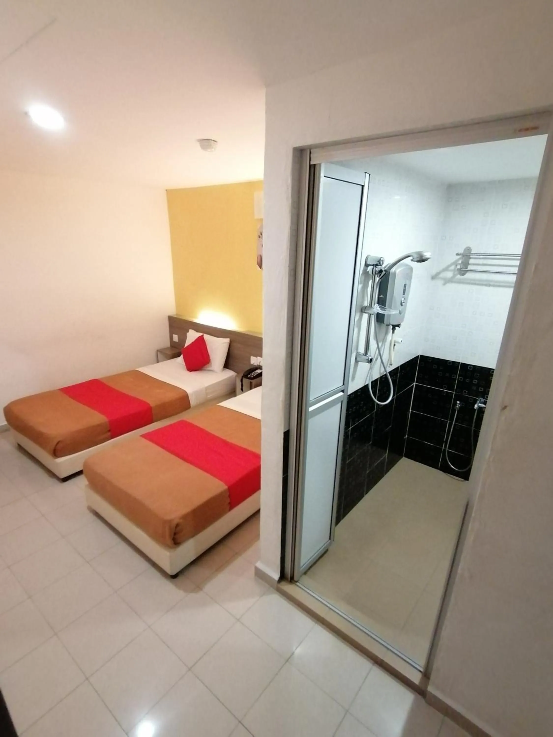 Bedroom in Yellow Mansion Hotel Melaka Raya