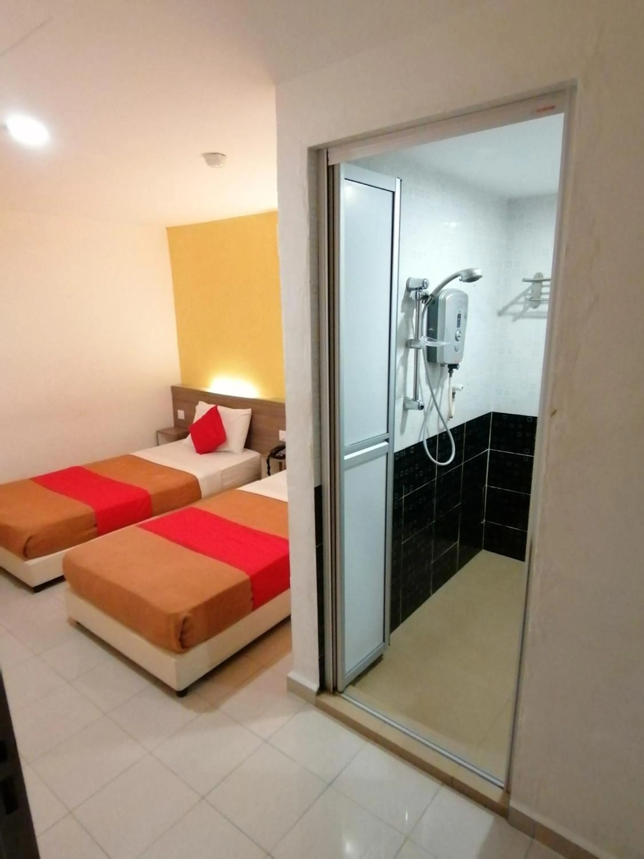 Bedroom in Yellow Mansion Hotel Melaka Raya