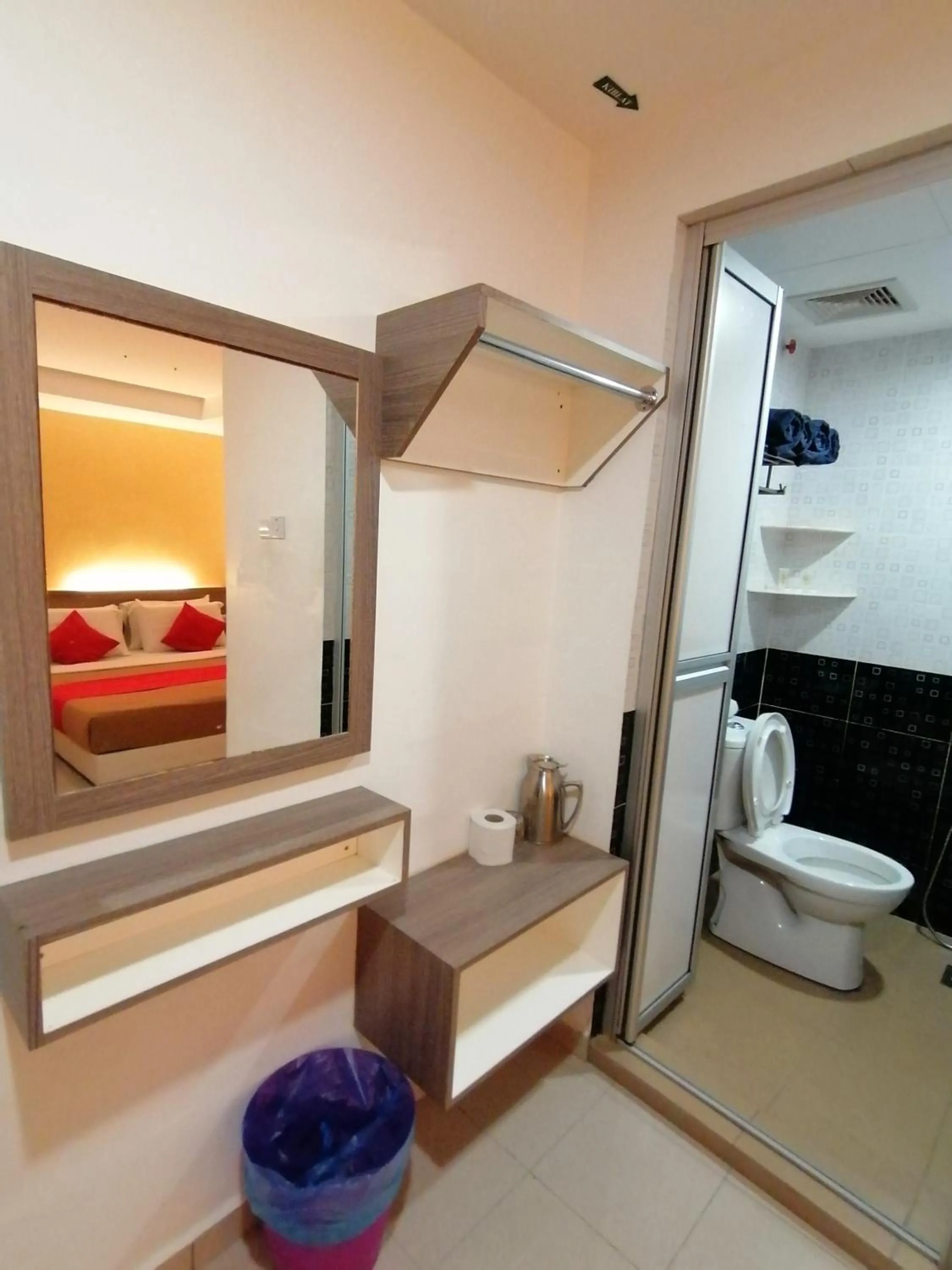 Bathroom in Yellow Mansion Hotel Melaka Raya