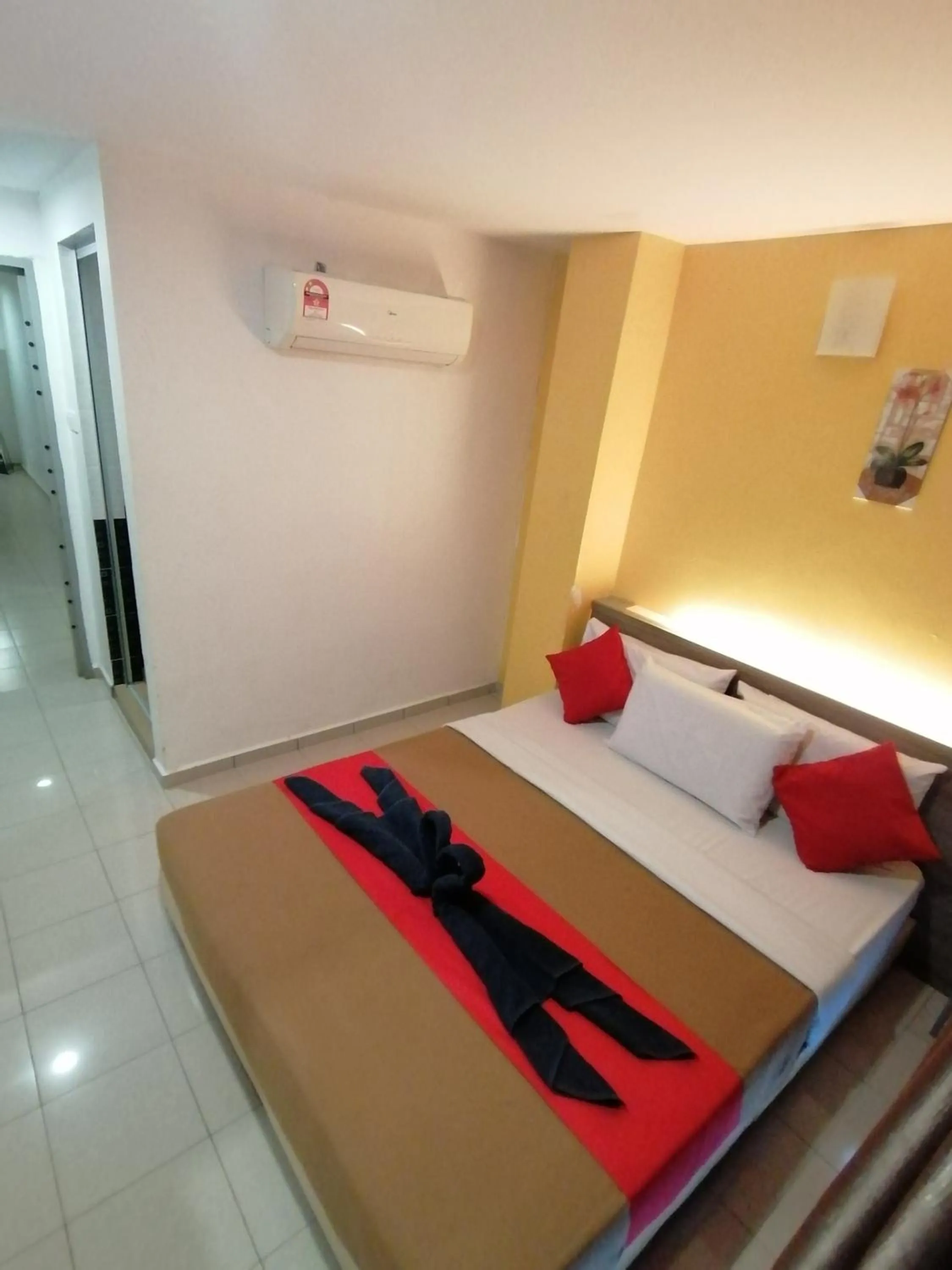 Bedroom in Yellow Mansion Hotel Melaka Raya