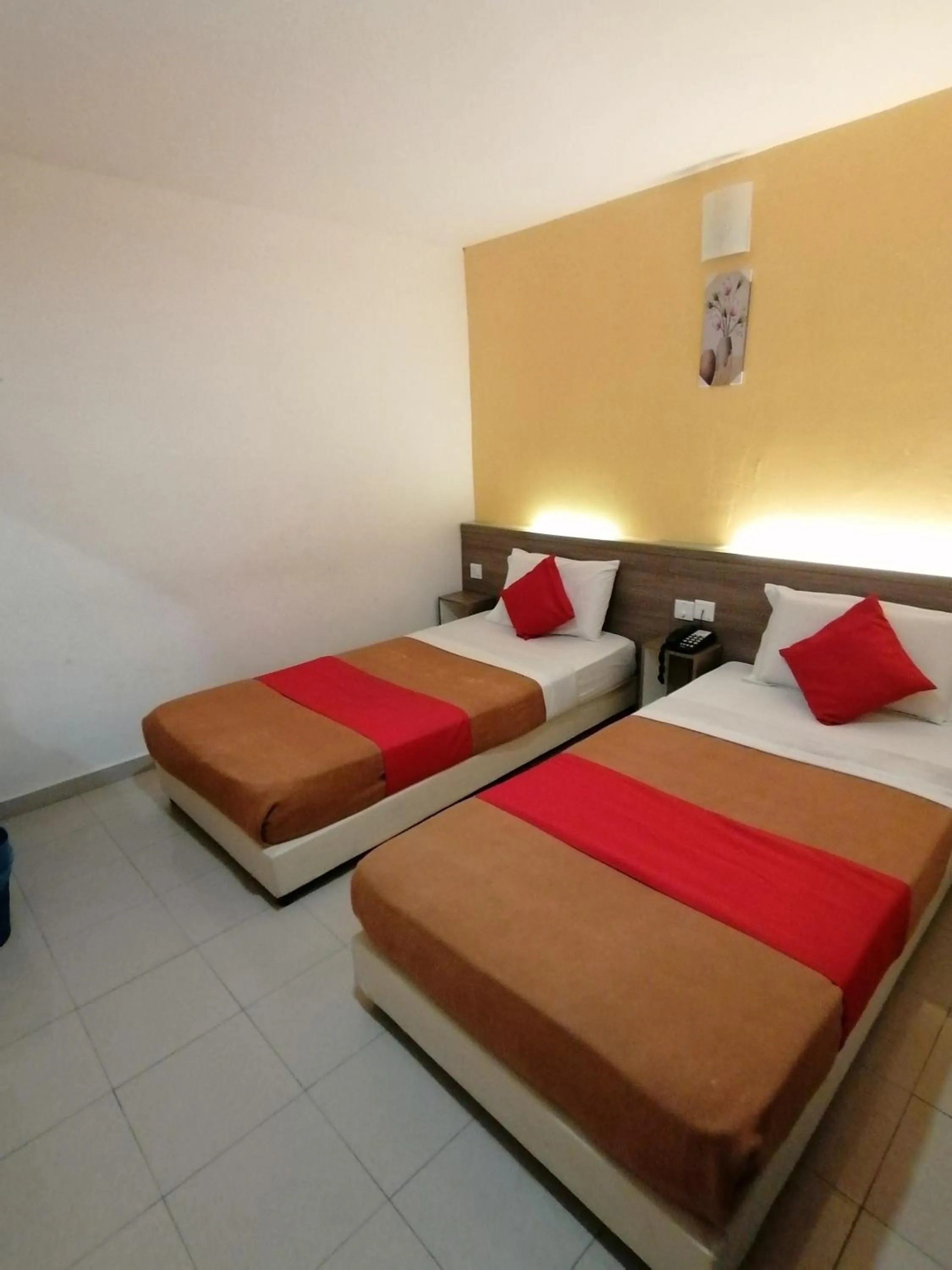 Bedroom in Yellow Mansion Hotel Melaka Raya