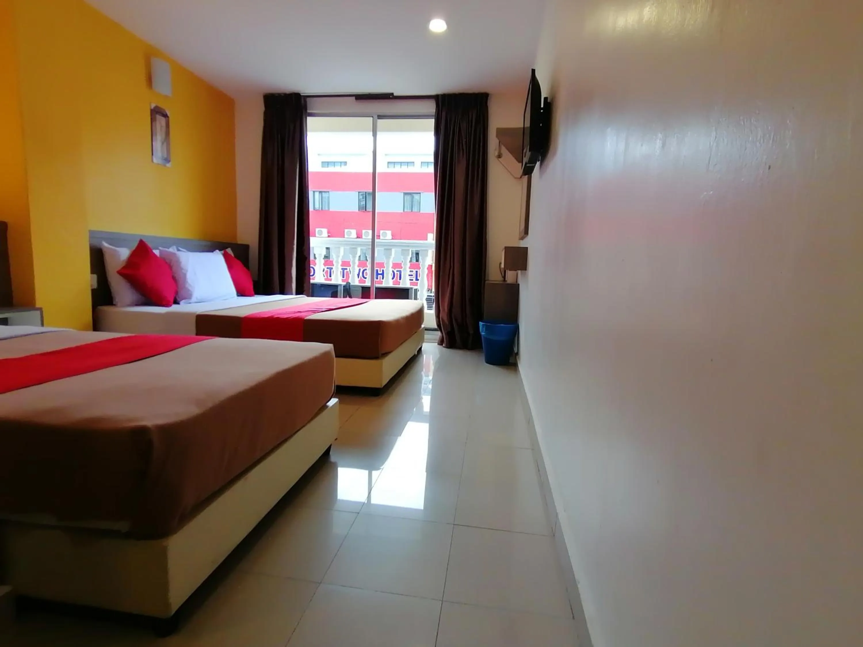 Bedroom in Yellow Mansion Hotel Melaka Raya