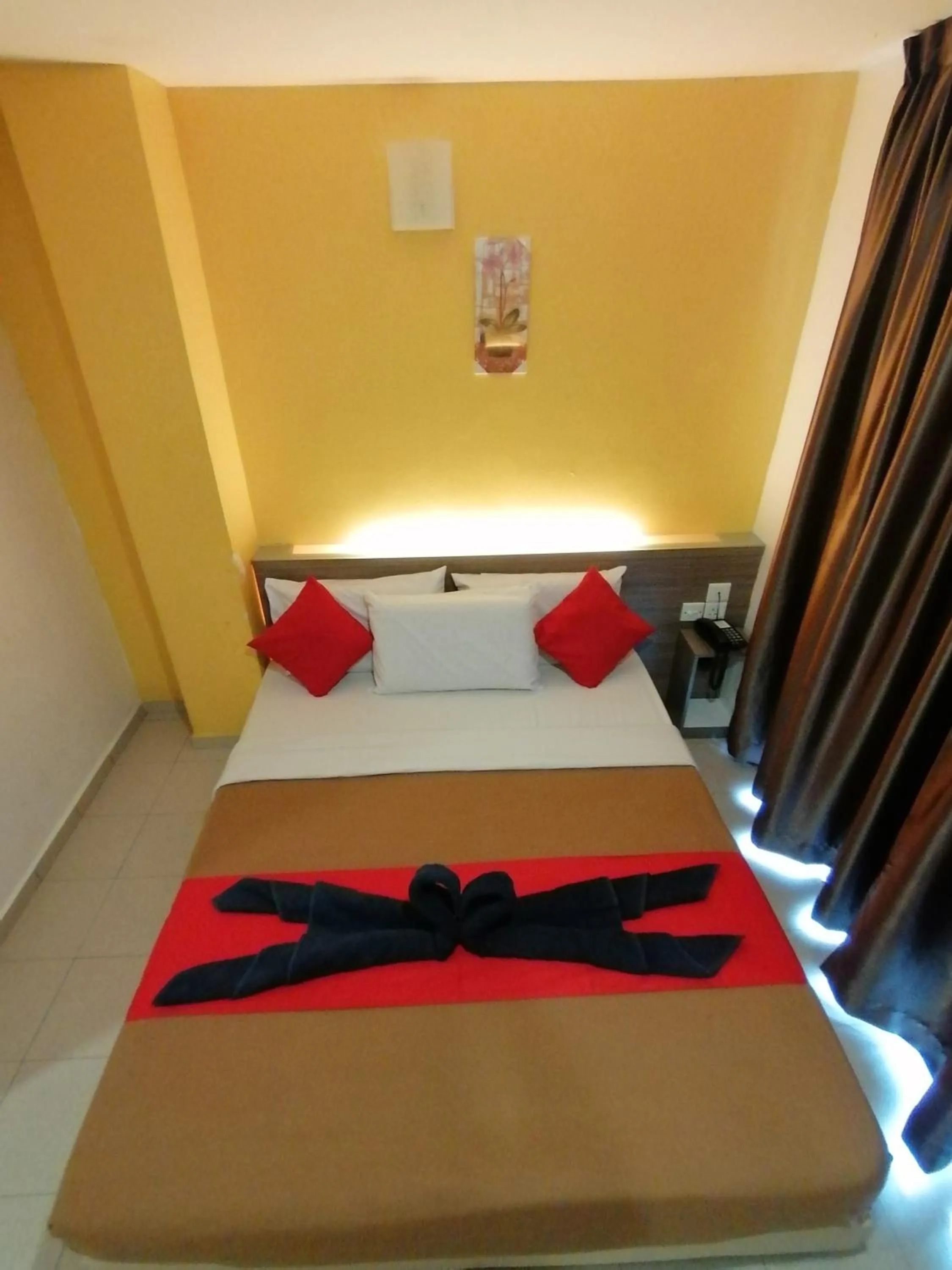 Bedroom in Yellow Mansion Hotel Melaka Raya