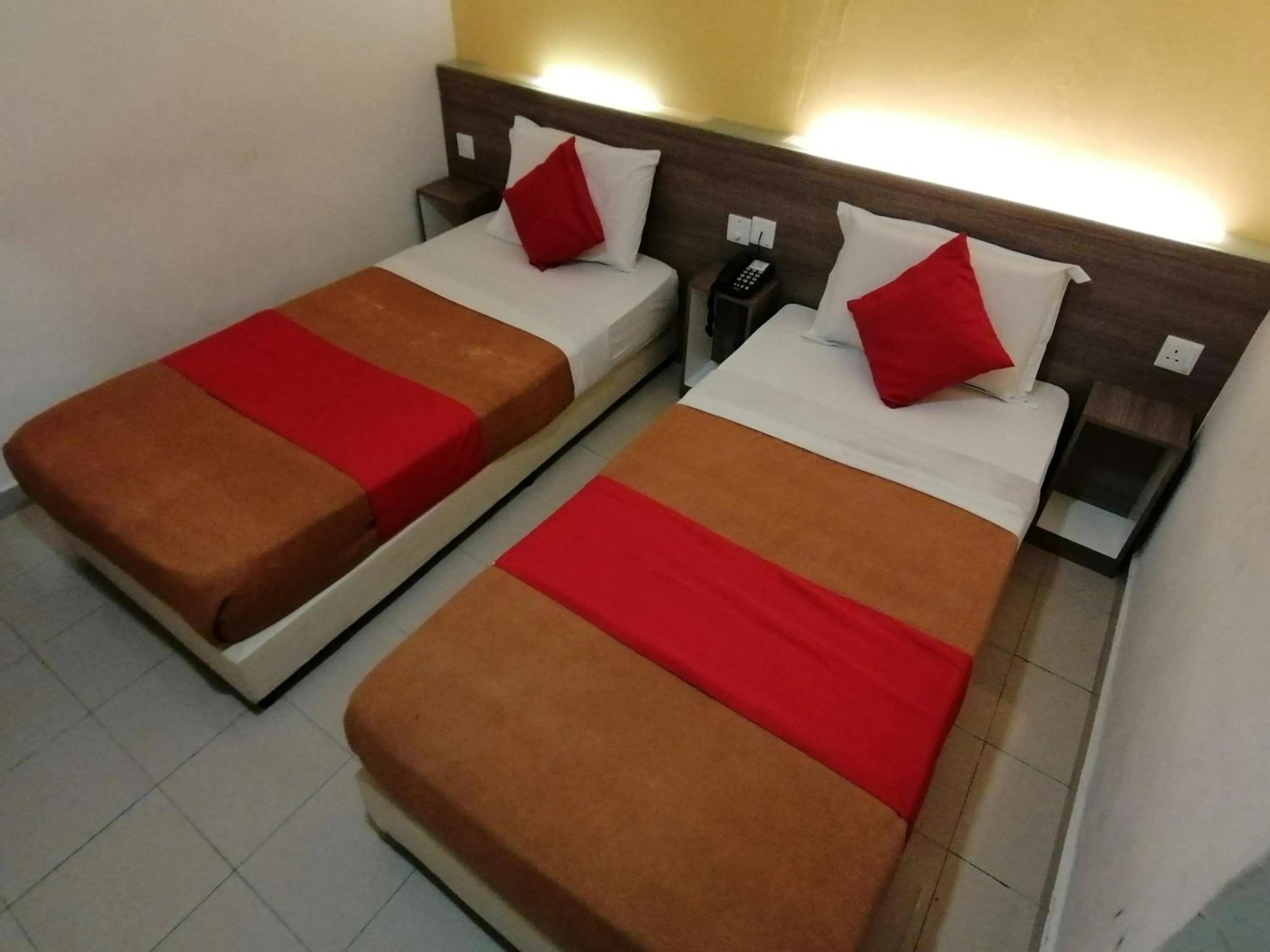 Bedroom in Yellow Mansion Hotel Melaka Raya