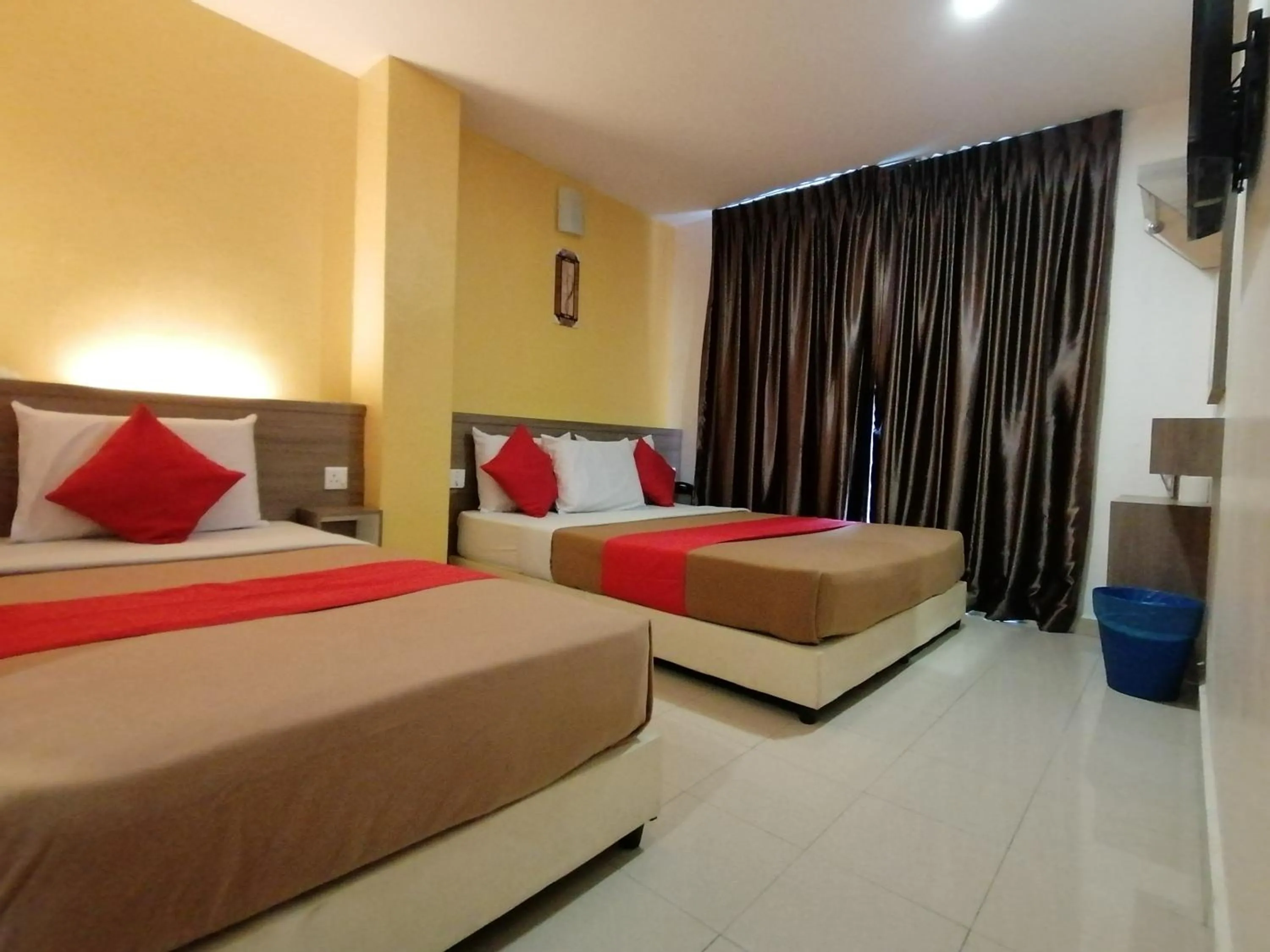 Bedroom in Yellow Mansion Hotel Melaka Raya