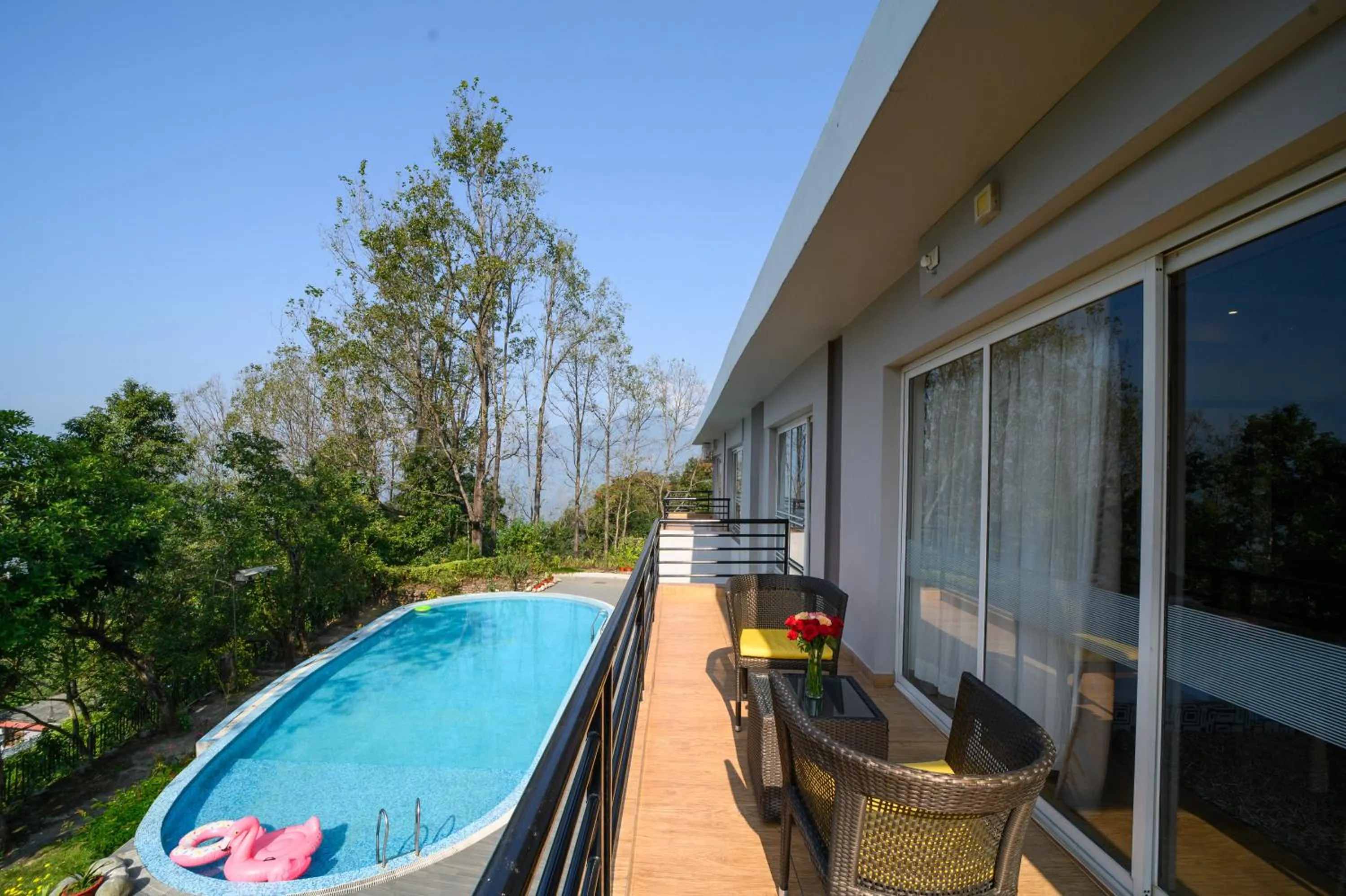 Balcony/Terrace in Sinclairs Retreat Kalimpong