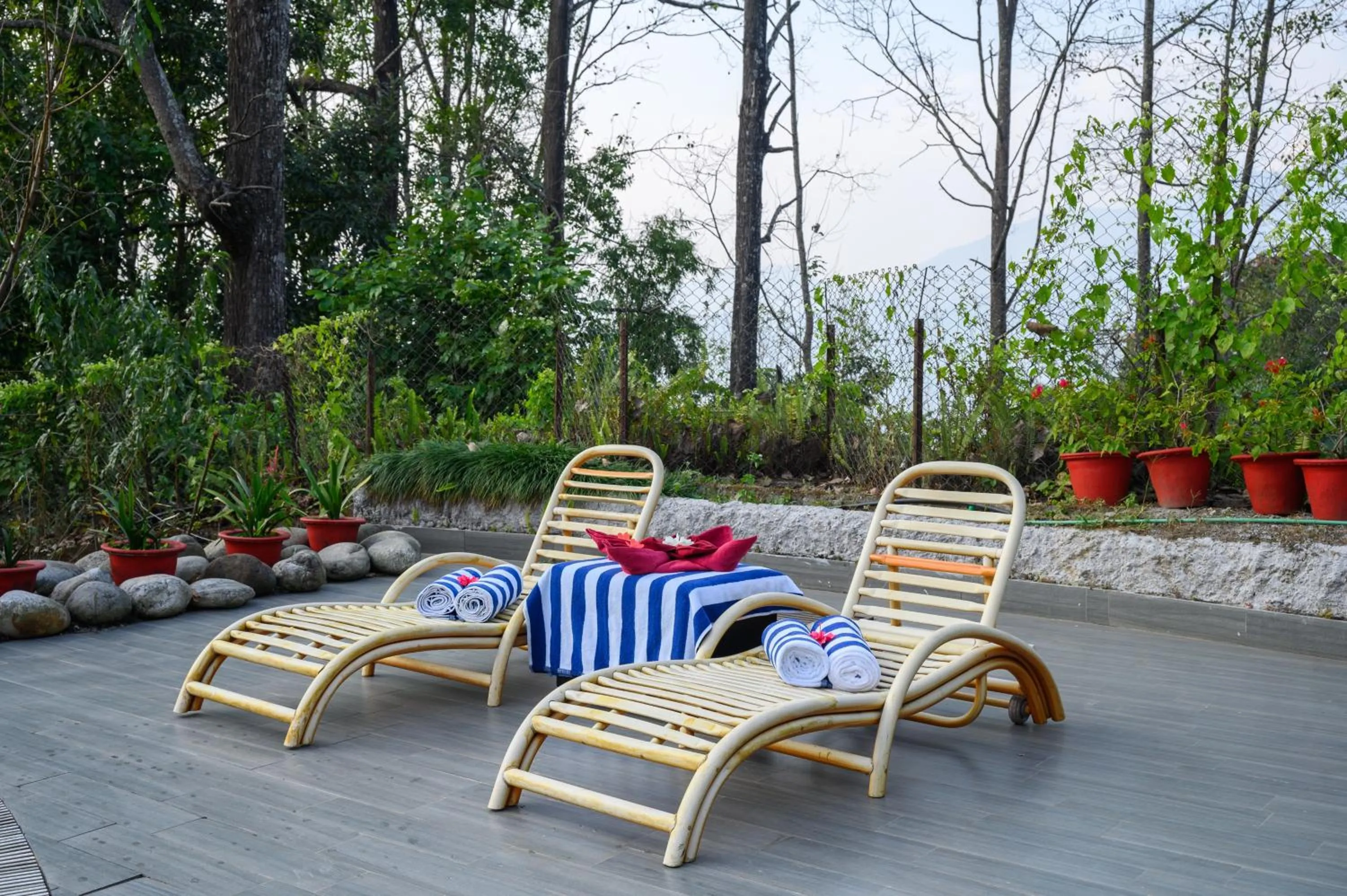 Swimming pool in Sinclairs Retreat Kalimpong