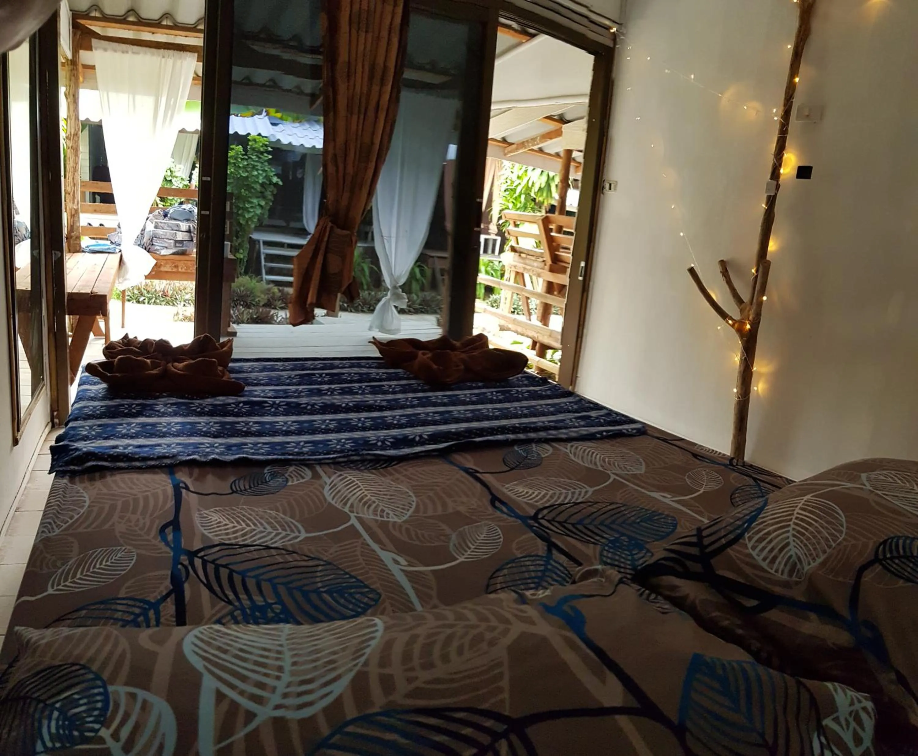 Bed in Haad Chao Phao Resort