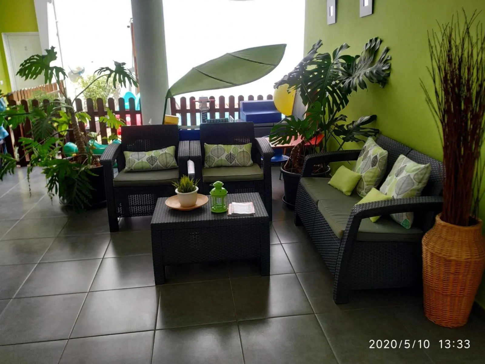Lobby or reception in Apartamentos El Patio