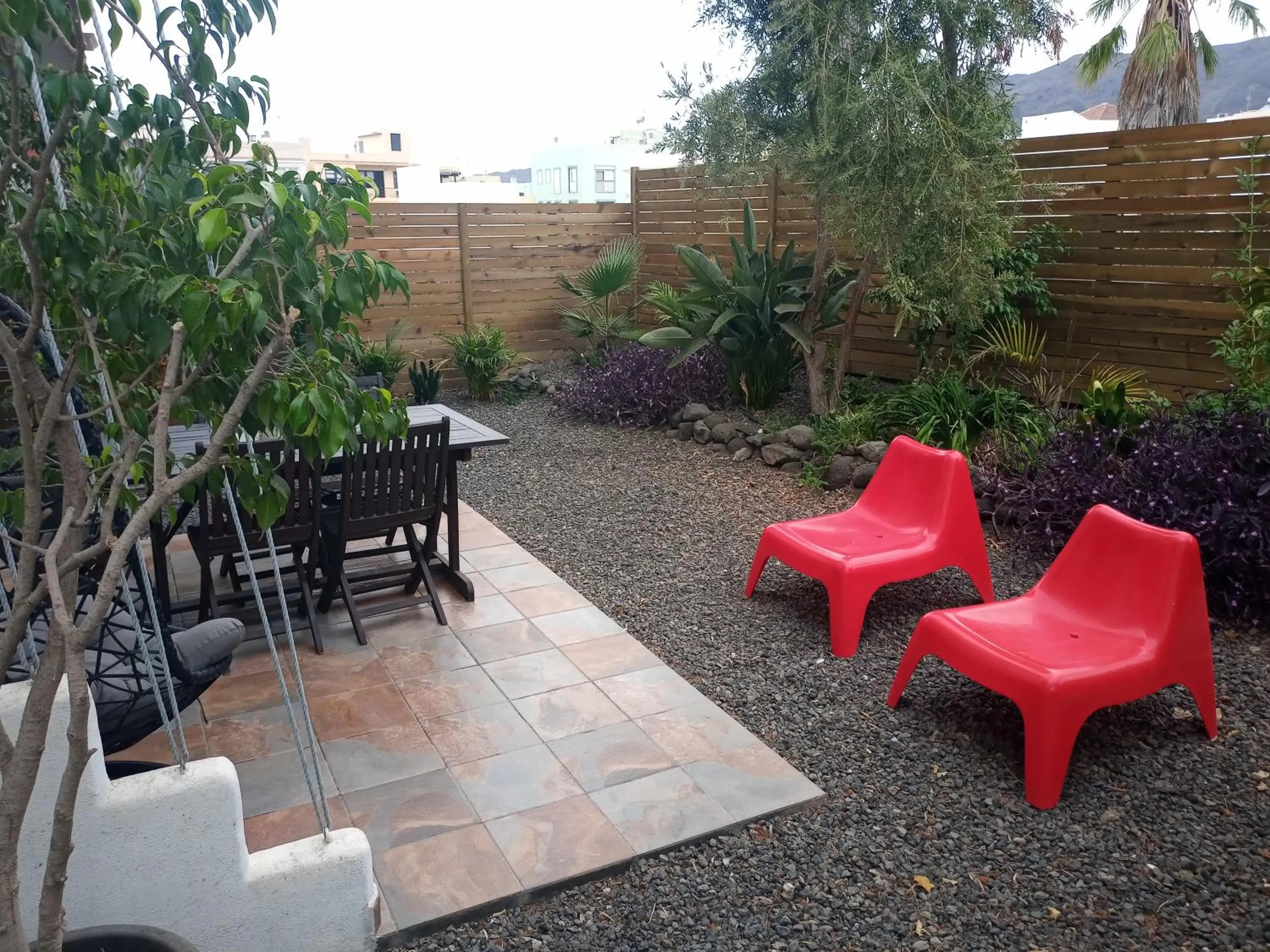 Garden view in Apartamentos El Patio