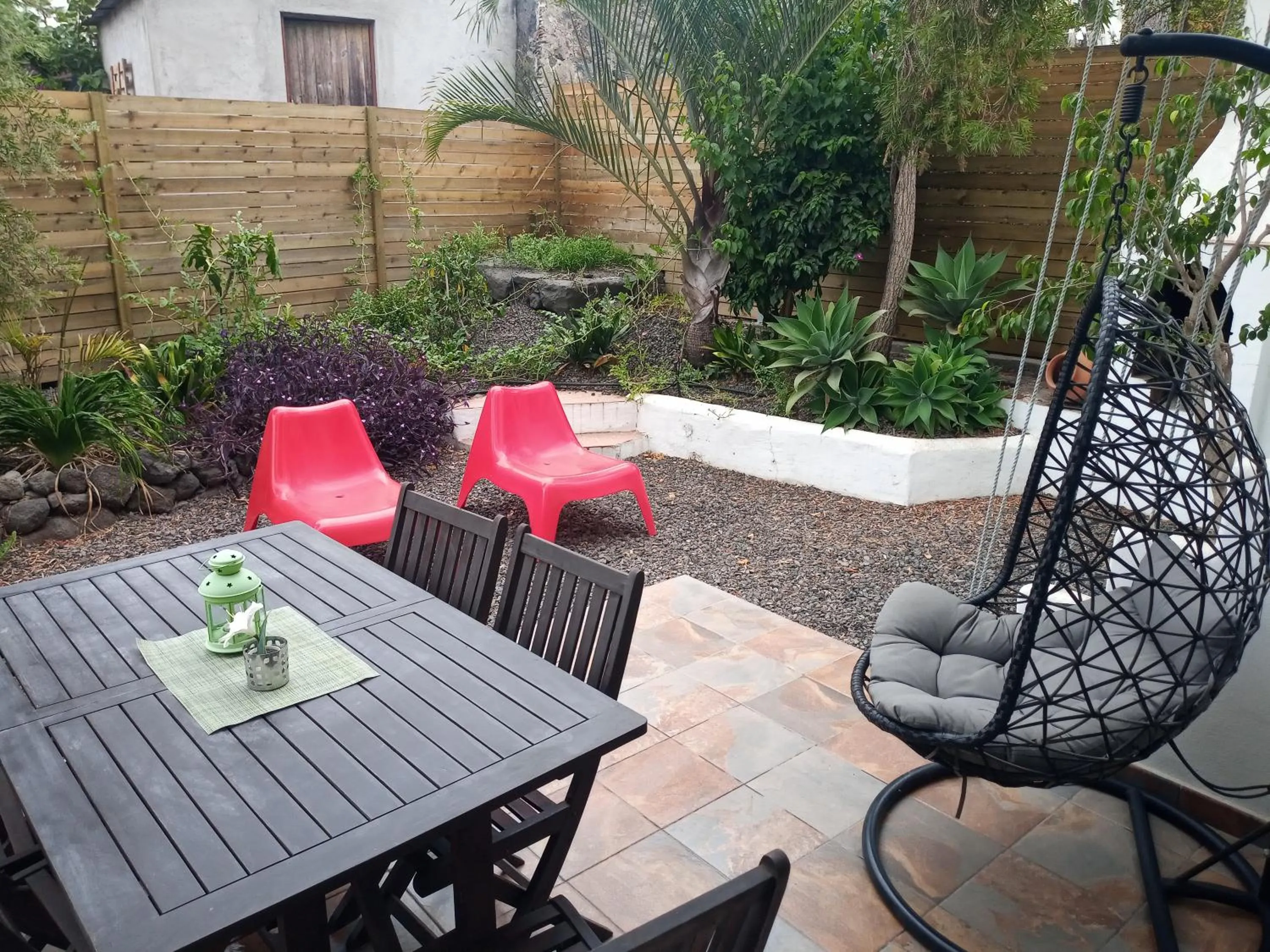 Garden view in Apartamentos El Patio