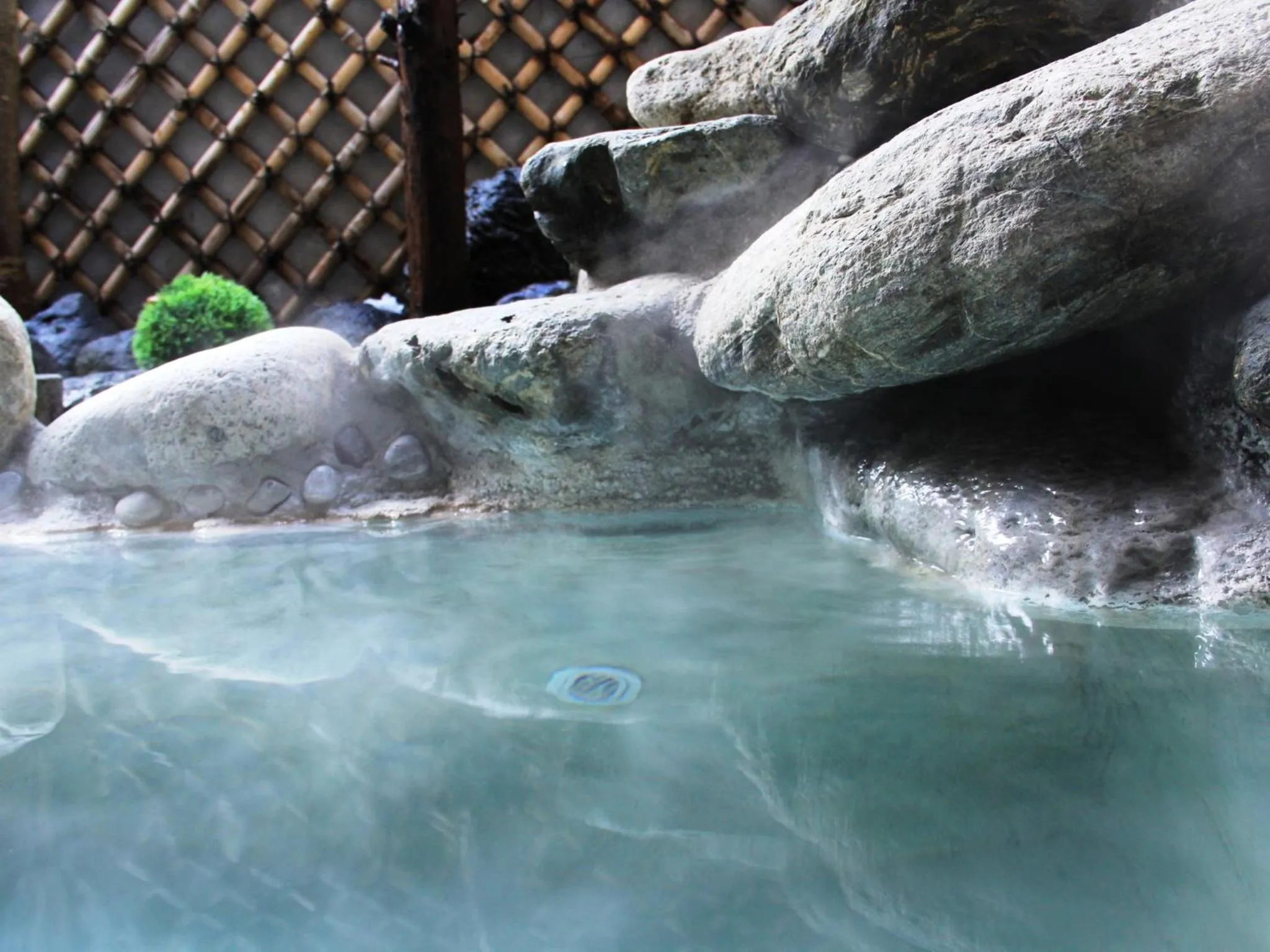 Open Air Bath in Hotel Grace Hakuba