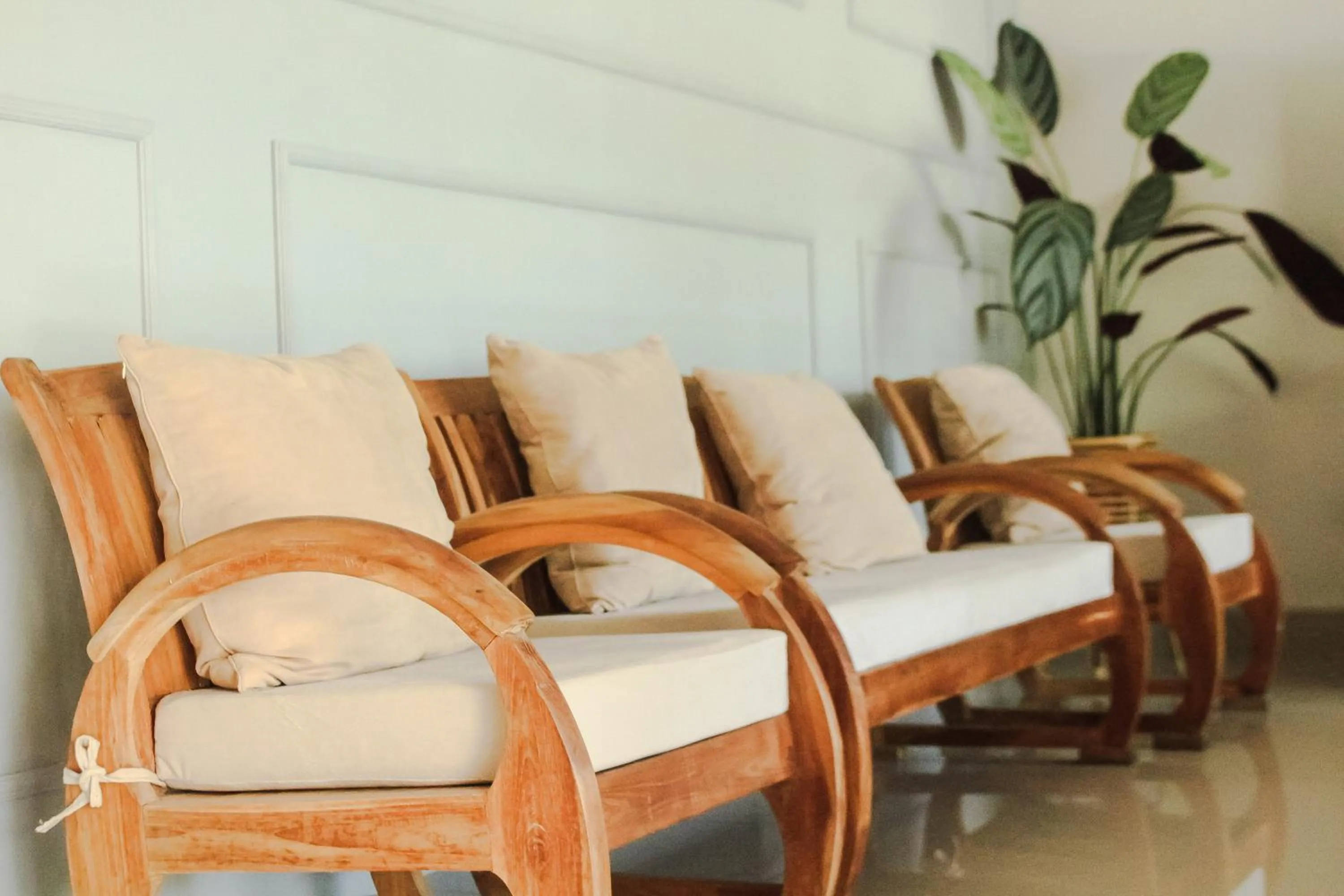 Living room in ELHA Heritage Yogyakarta