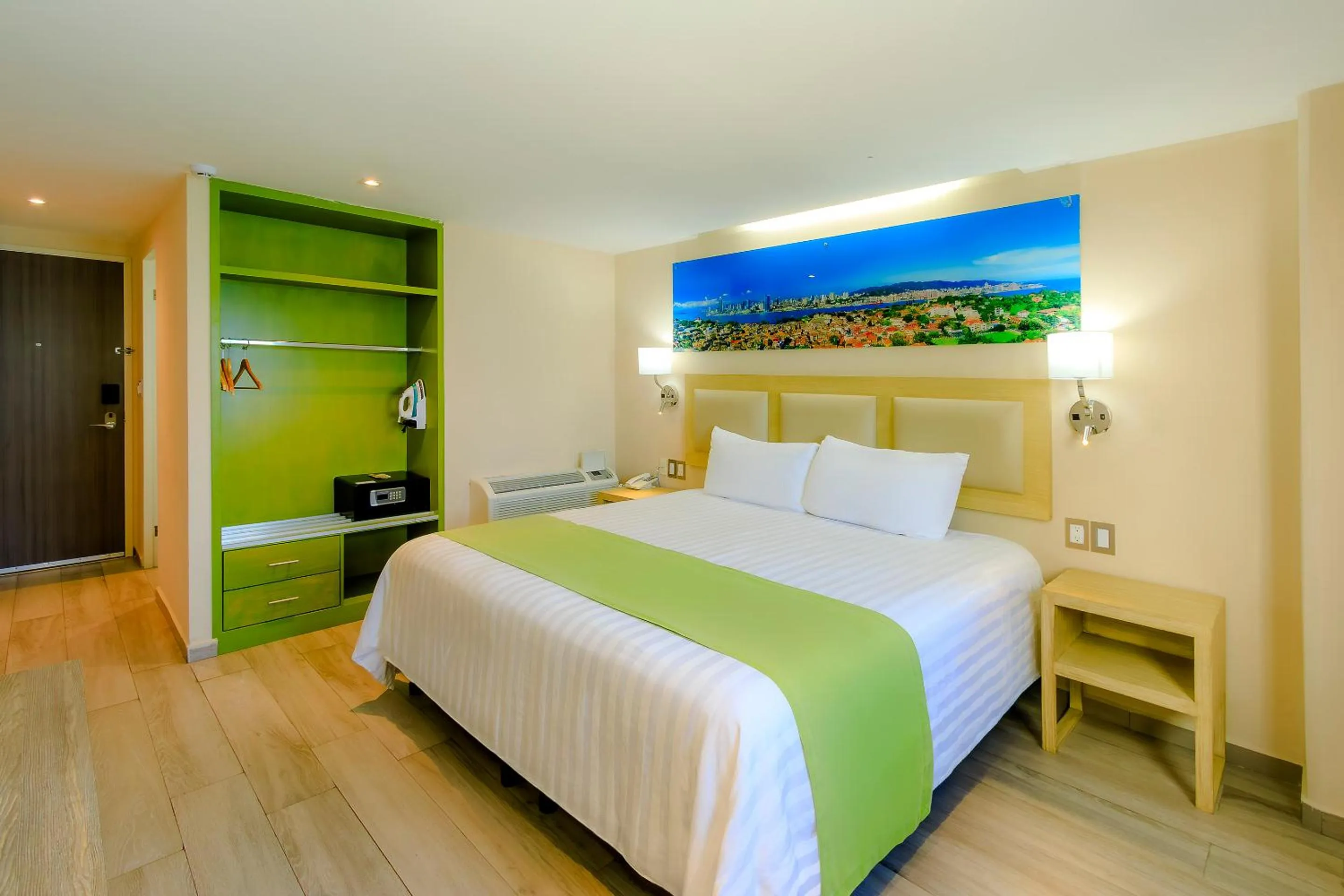 Bedroom, Bed in Collection O Hotel Paris FC, Veracruz