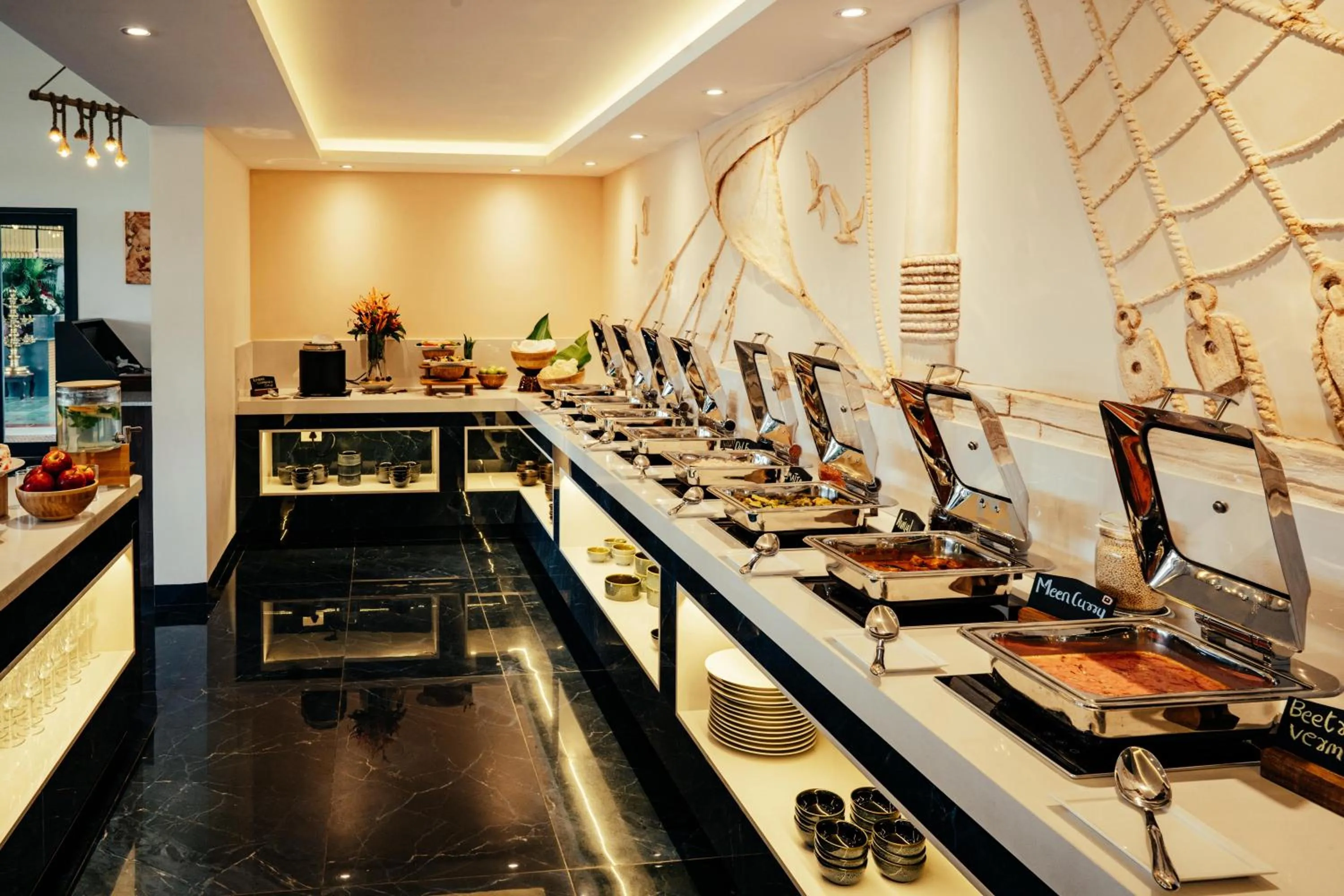 Food and drinks in Vedic Village Retreat Kodungallur