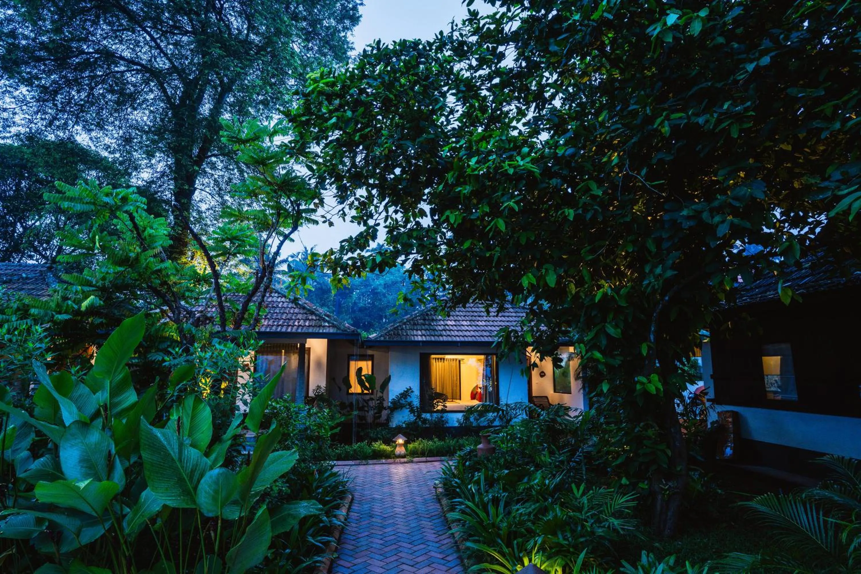 Garden in Vedic Village Retreat Kodungallur