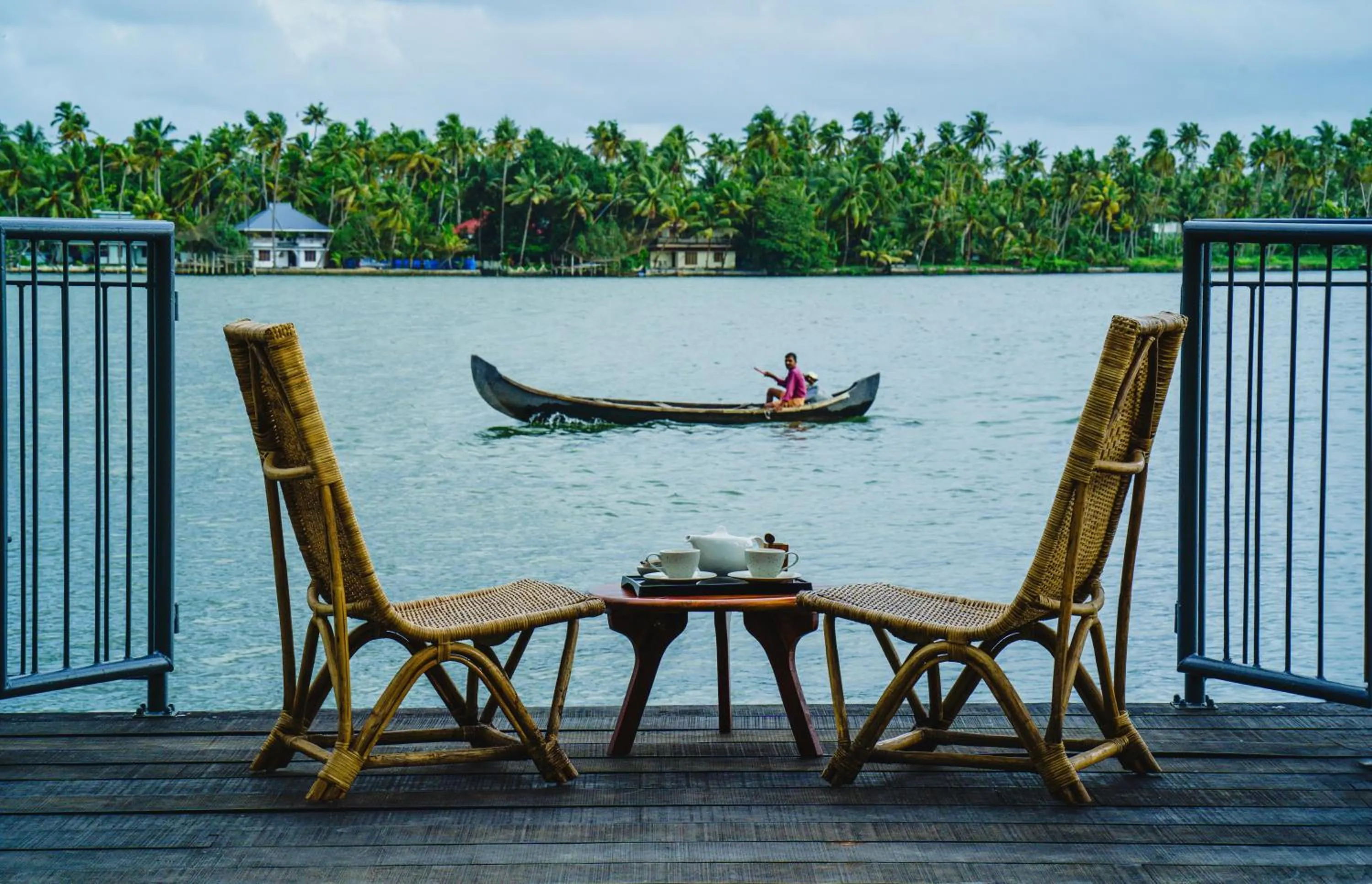 Lake view in Vedic Village Retreat Kodungallur