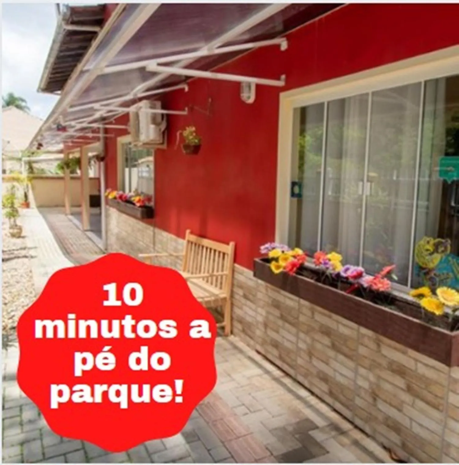 Property building in Pousada Vovó Dilma