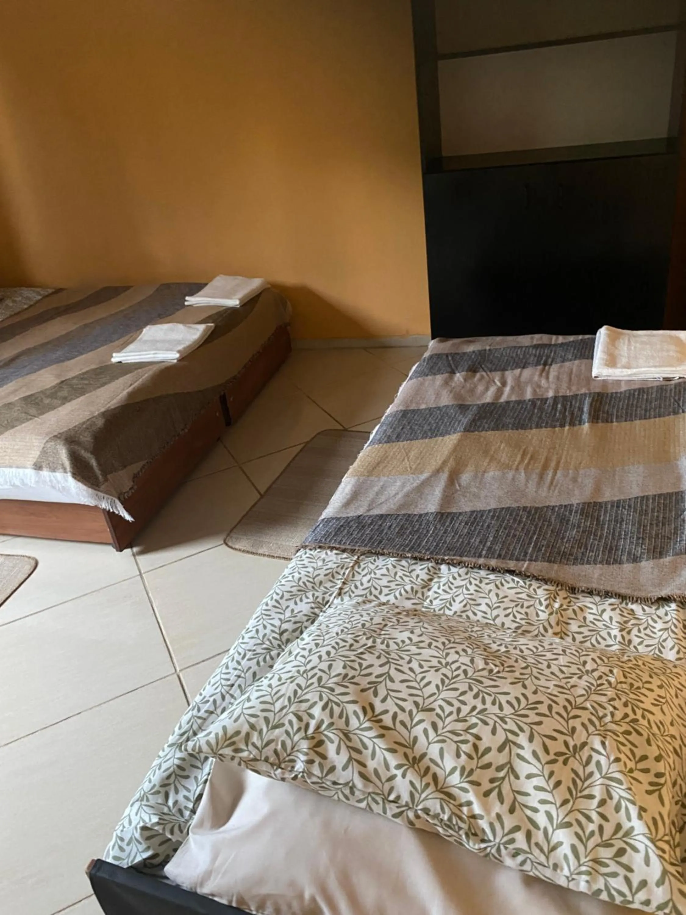 Bed in Art Inn Space