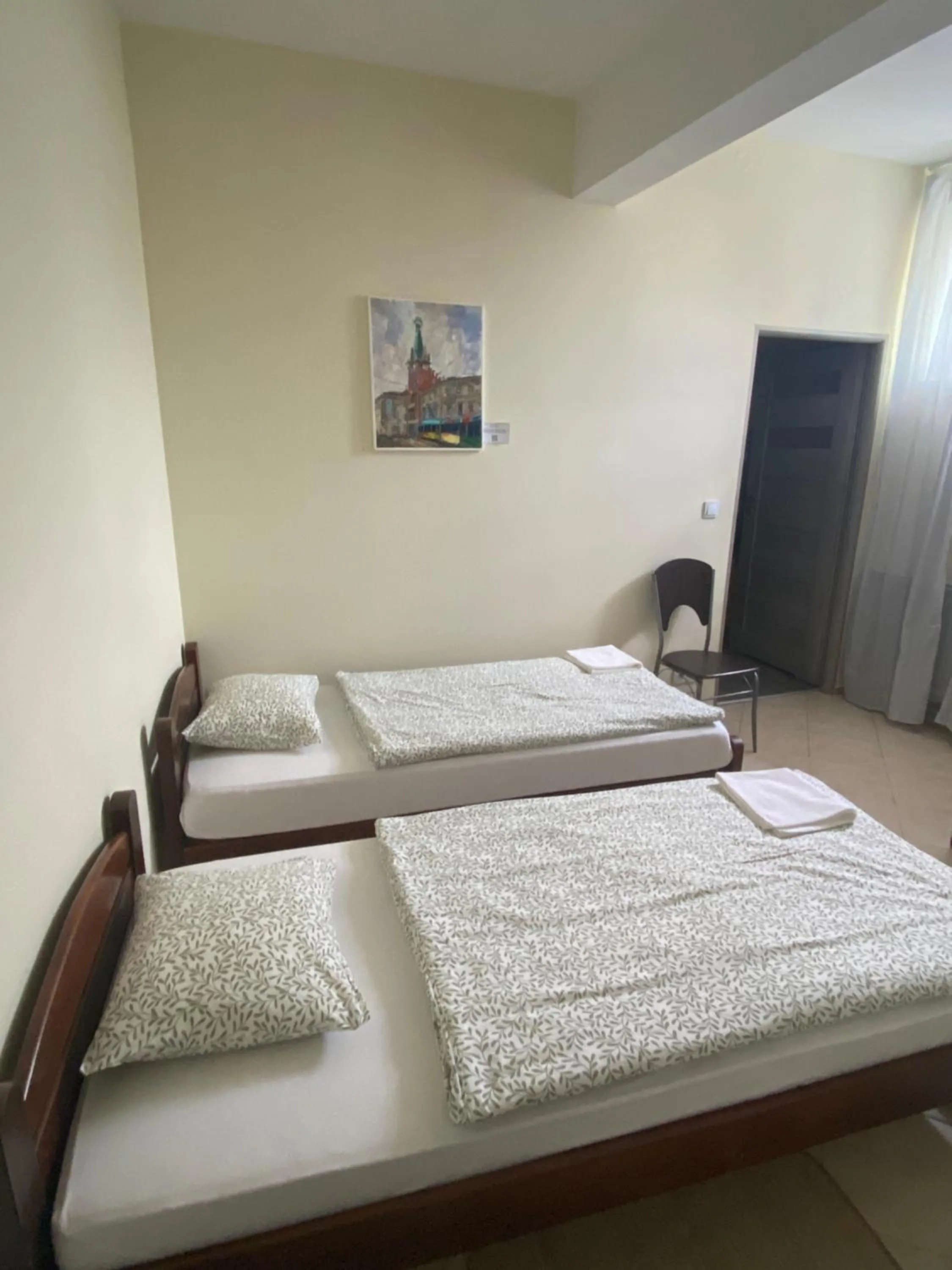 Bed in Art Inn Space