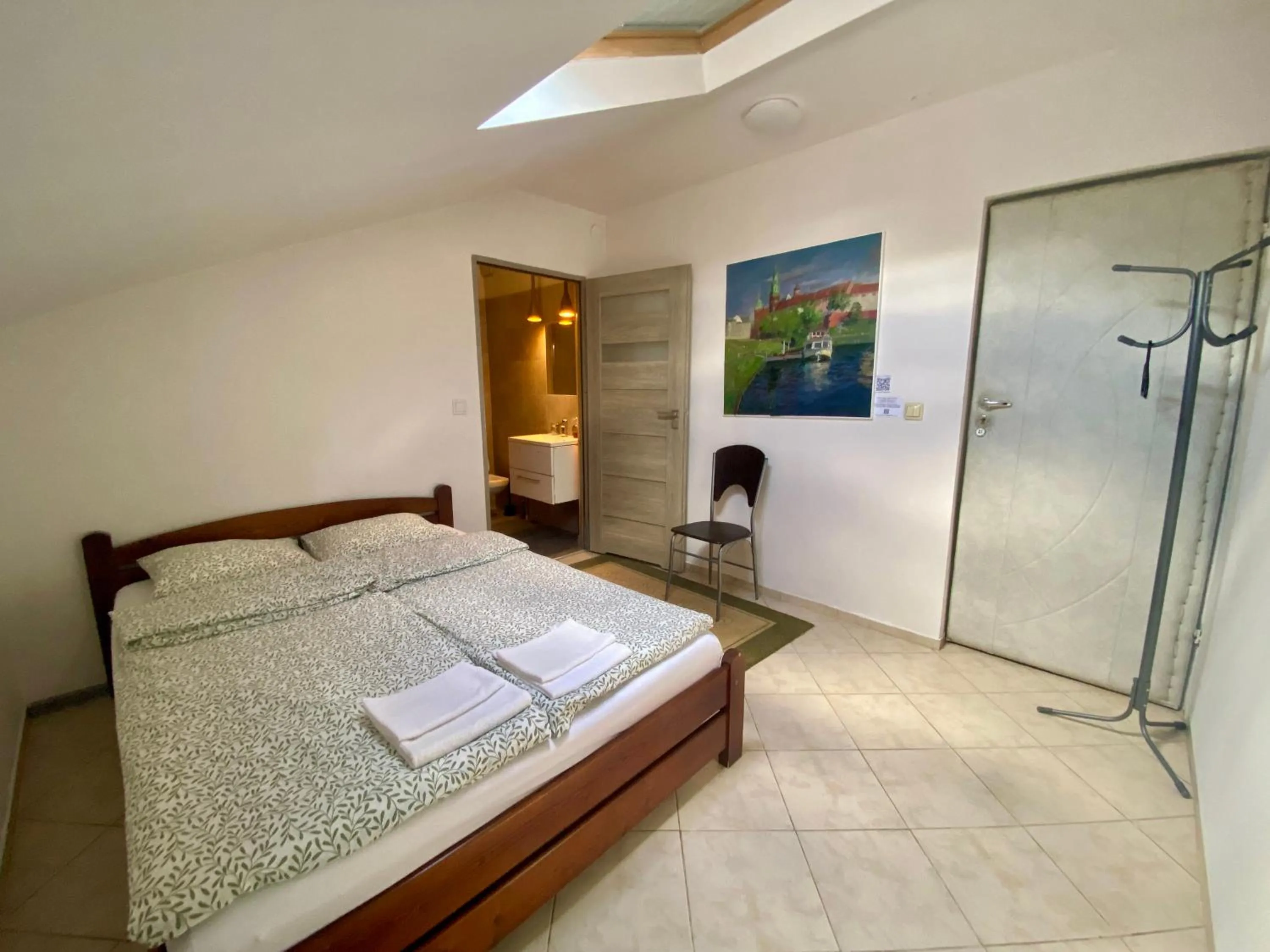 Bedroom, Bed in Art Inn Space