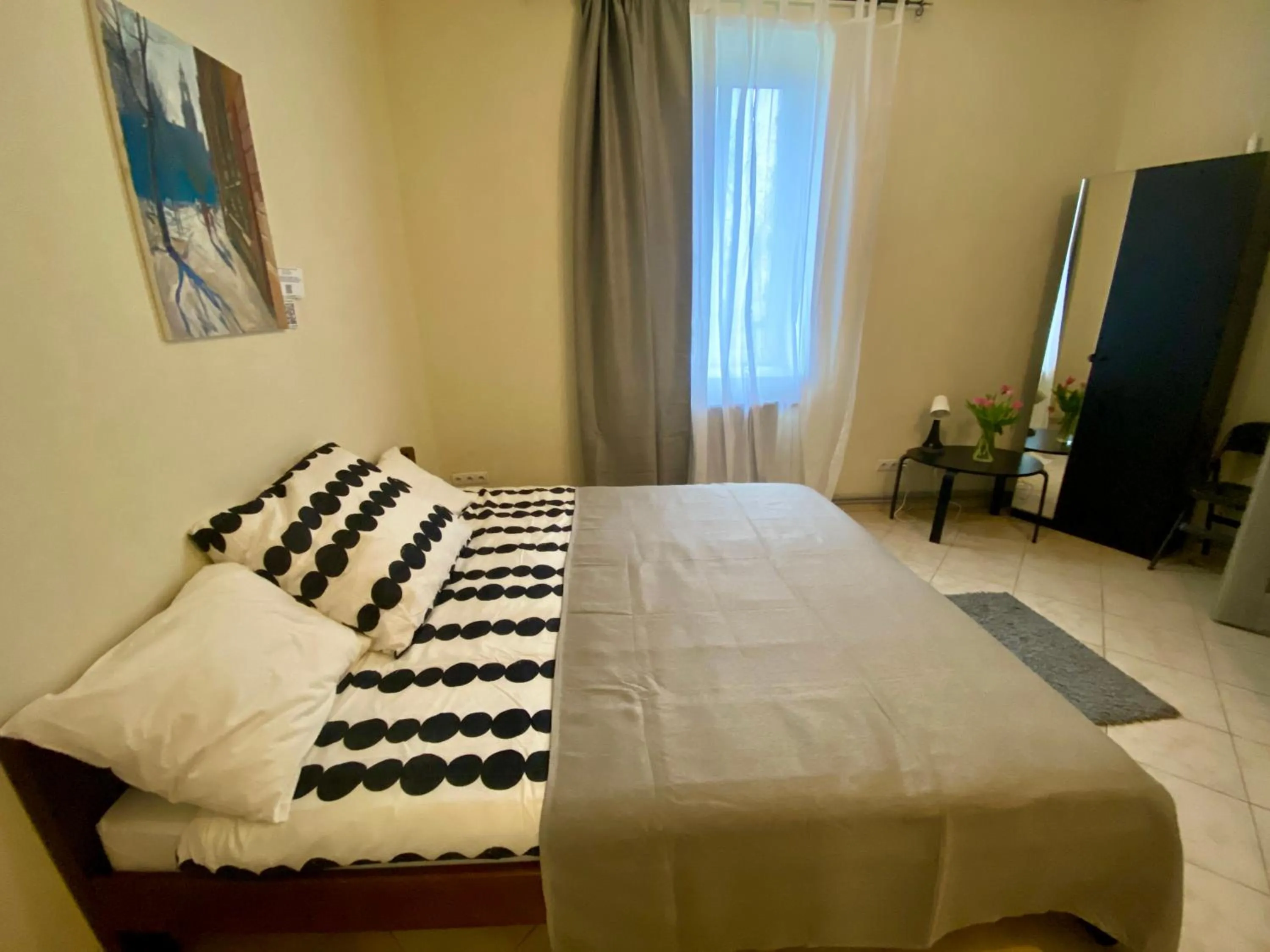 Bed in Art Inn Space