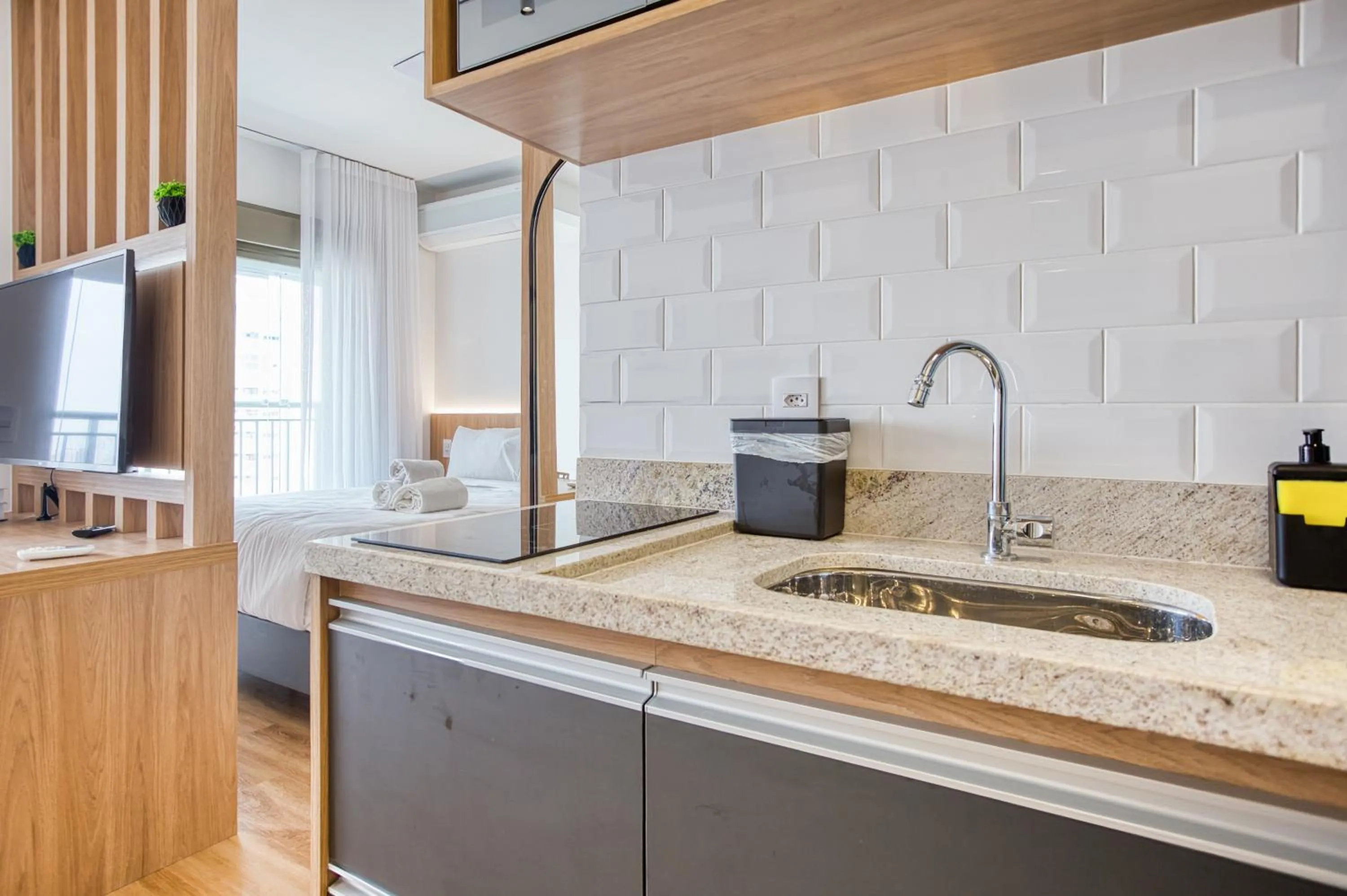 Kitchen or kitchenette in 360 Paraíso