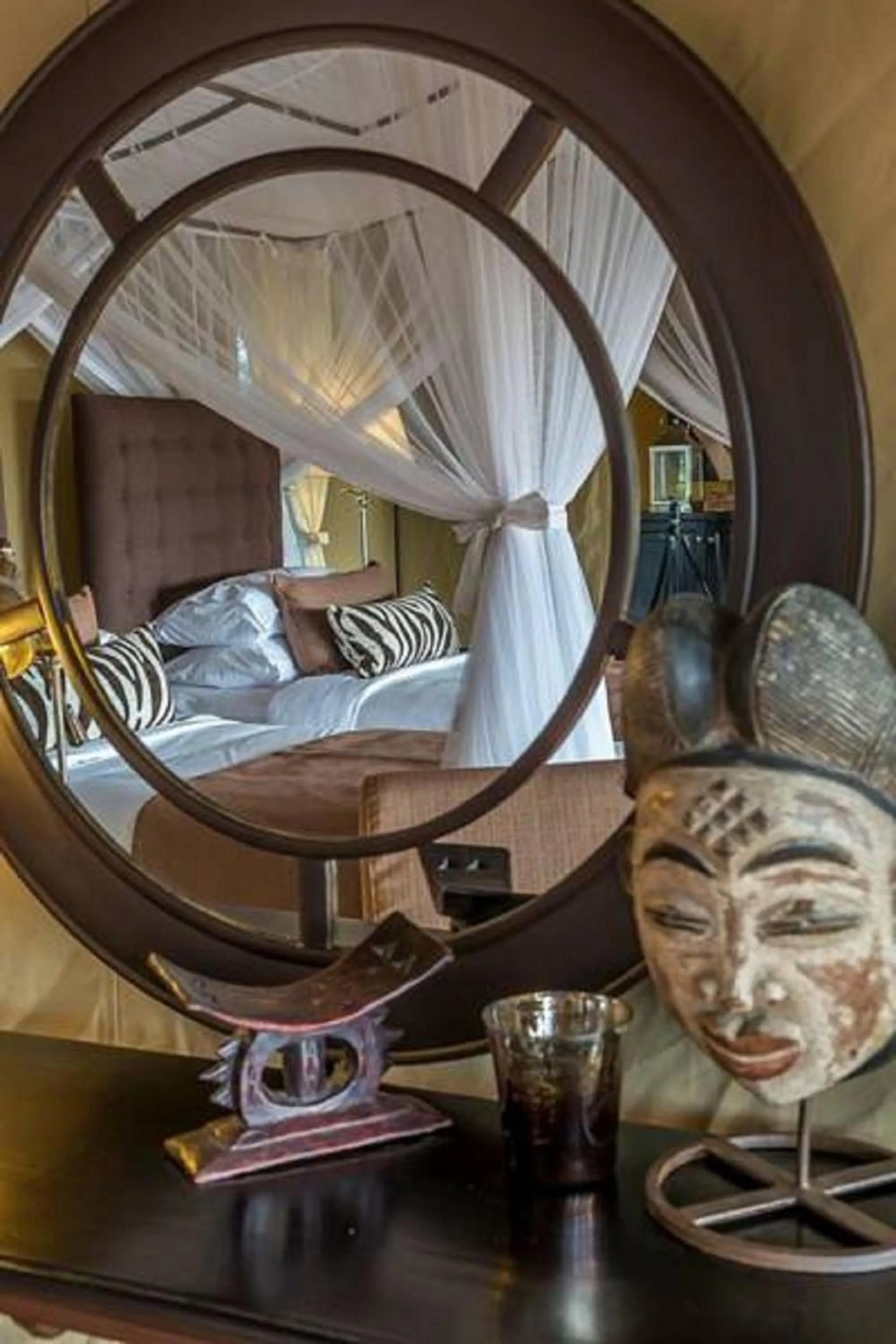 Decorative detail in Mutara Camp- Nanyuki