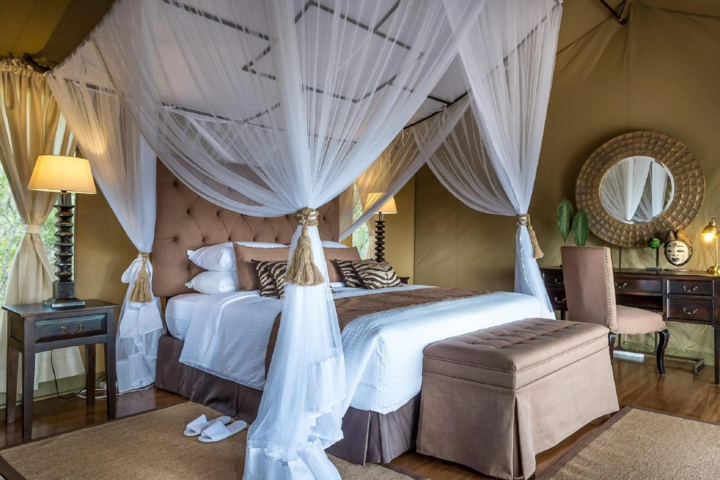 Photo of the whole room in Mutara Camp- Nanyuki