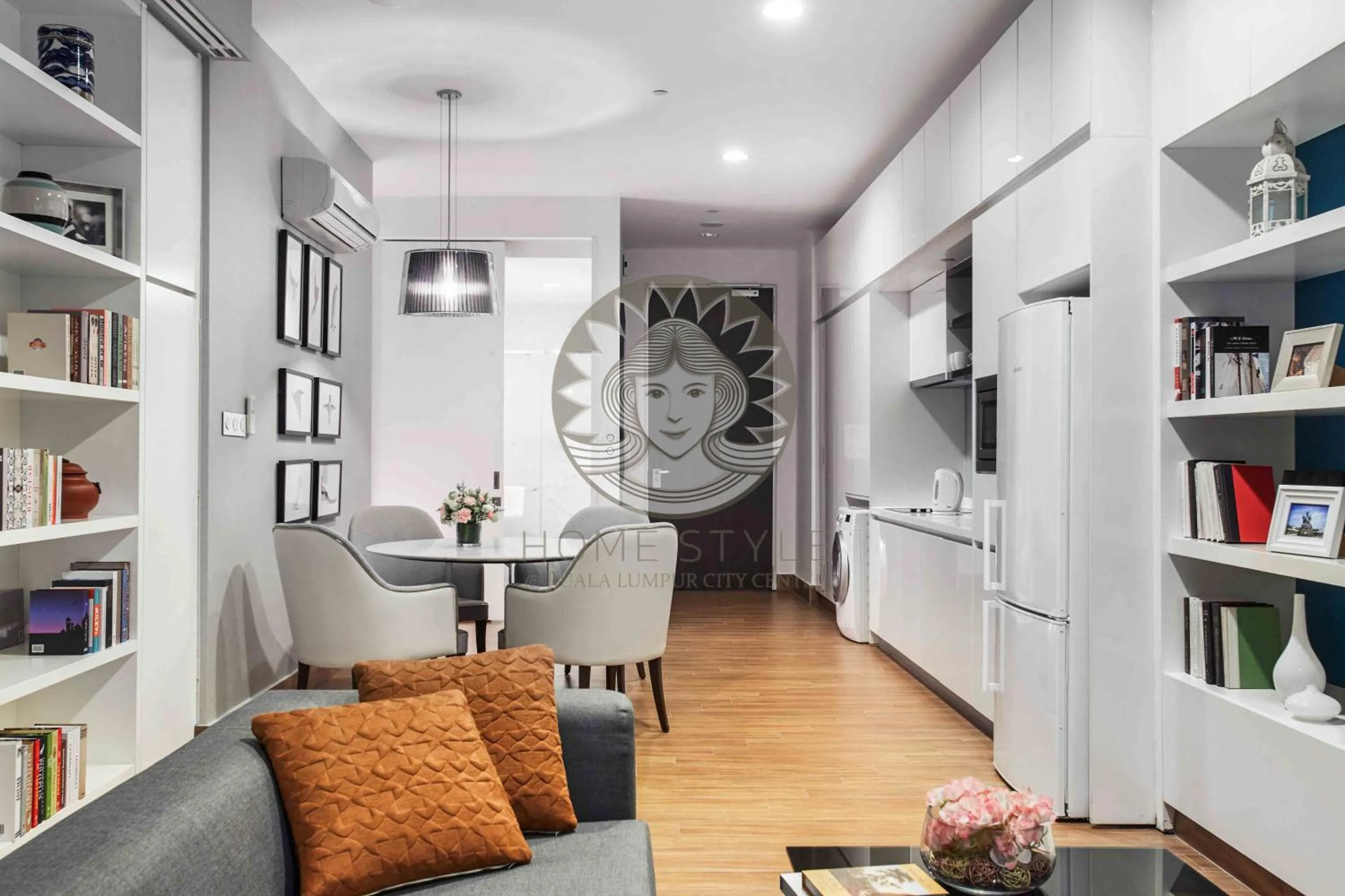 Kitchen or kitchenette in HOME STYLE at Platinum Suites KLCC Twin Towers