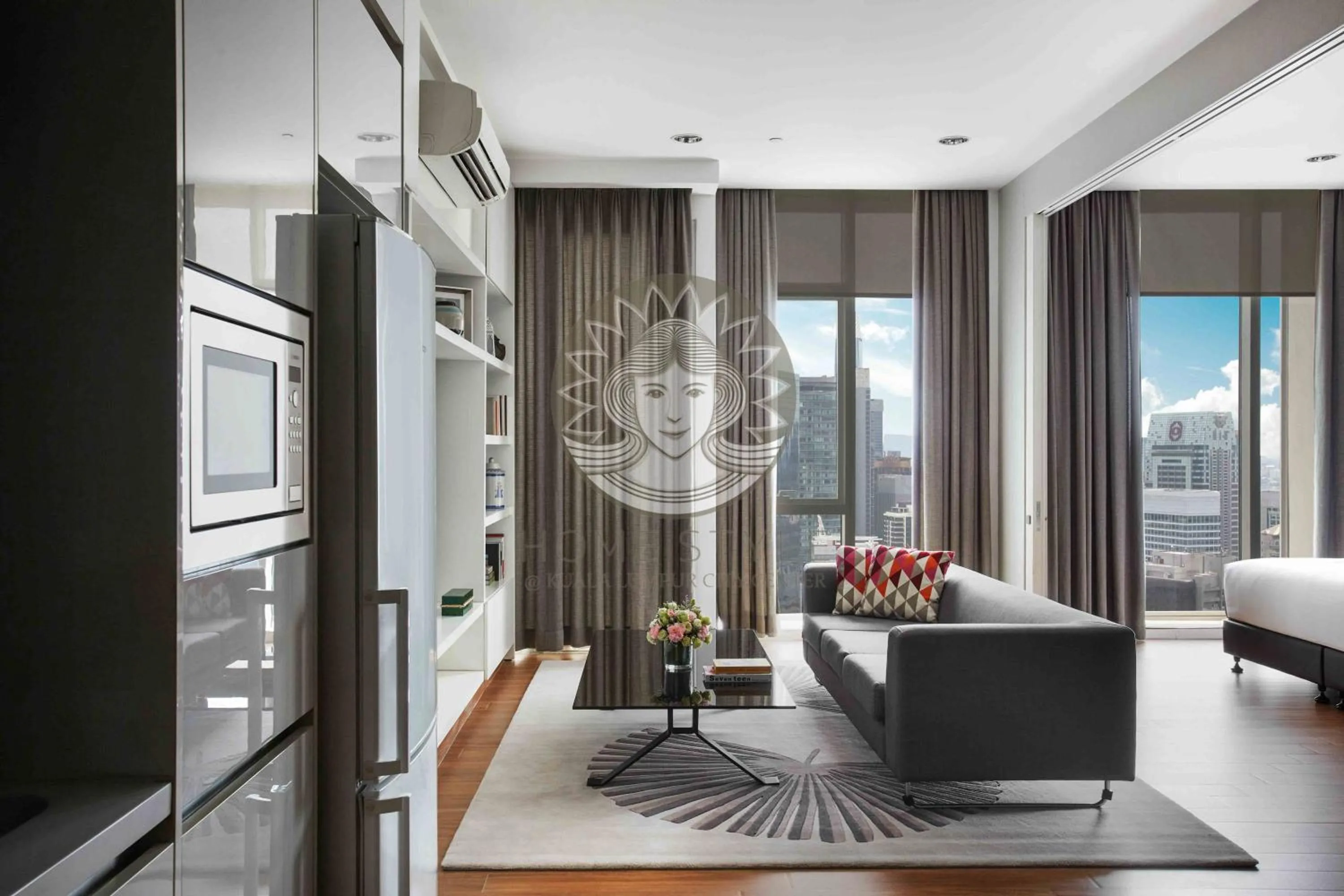 Living room in HOME STYLE at Platinum Suites KLCC Twin Towers