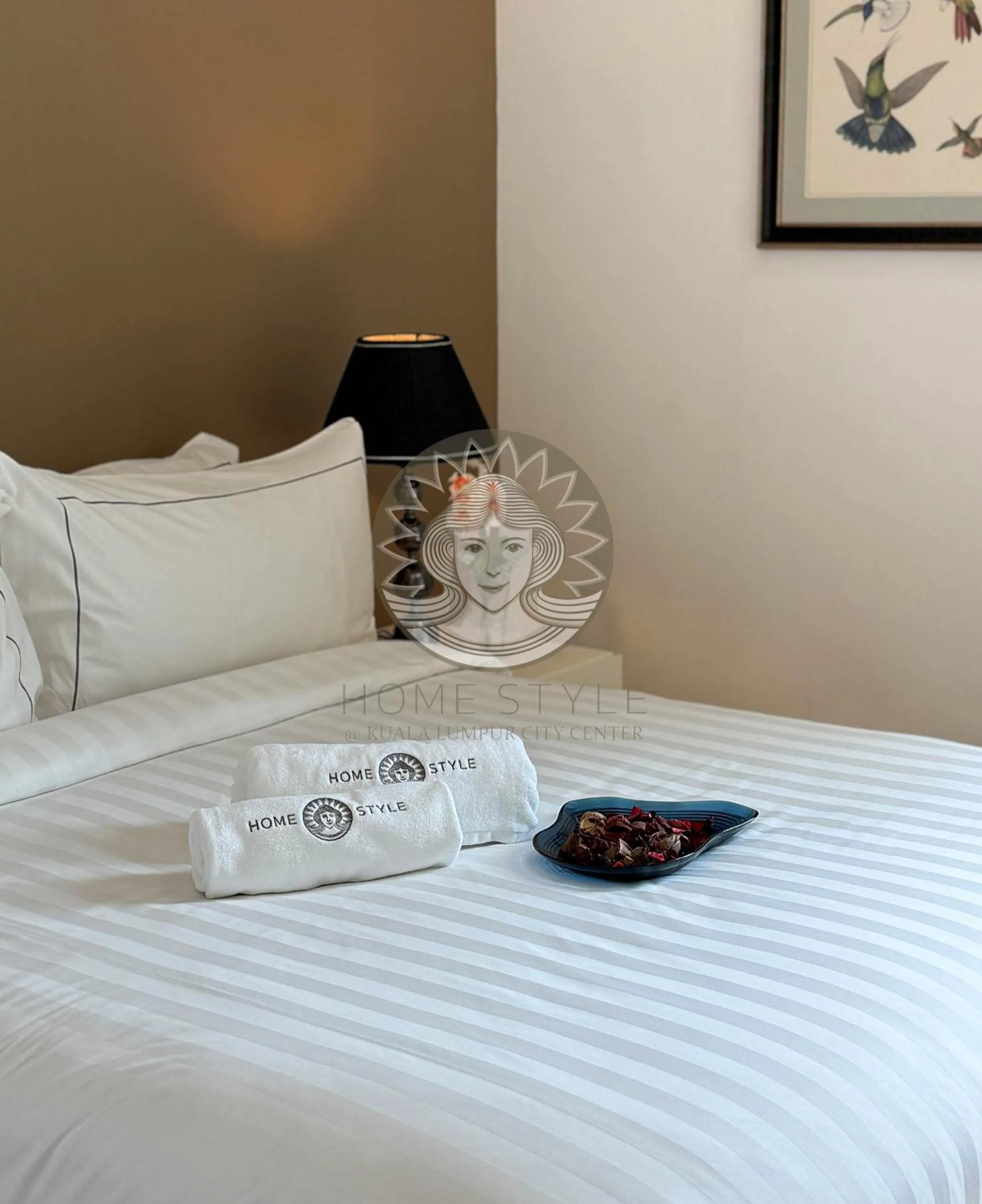 Bed in HOME STYLE at Platinum Suites KLCC Twin Towers