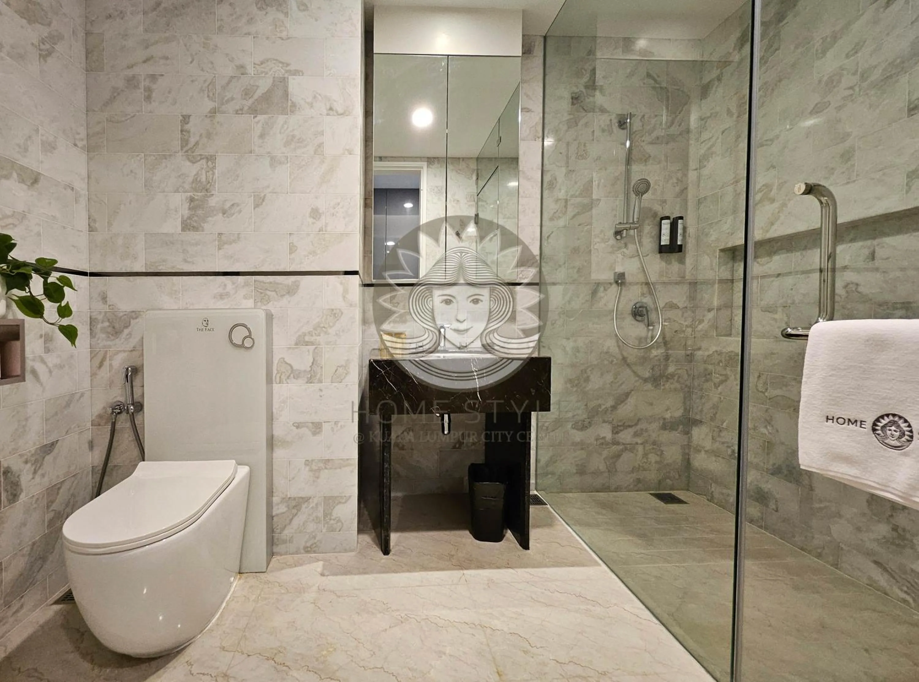 Shower in HOME STYLE at Platinum Suites 2 KLCC Twin Towers