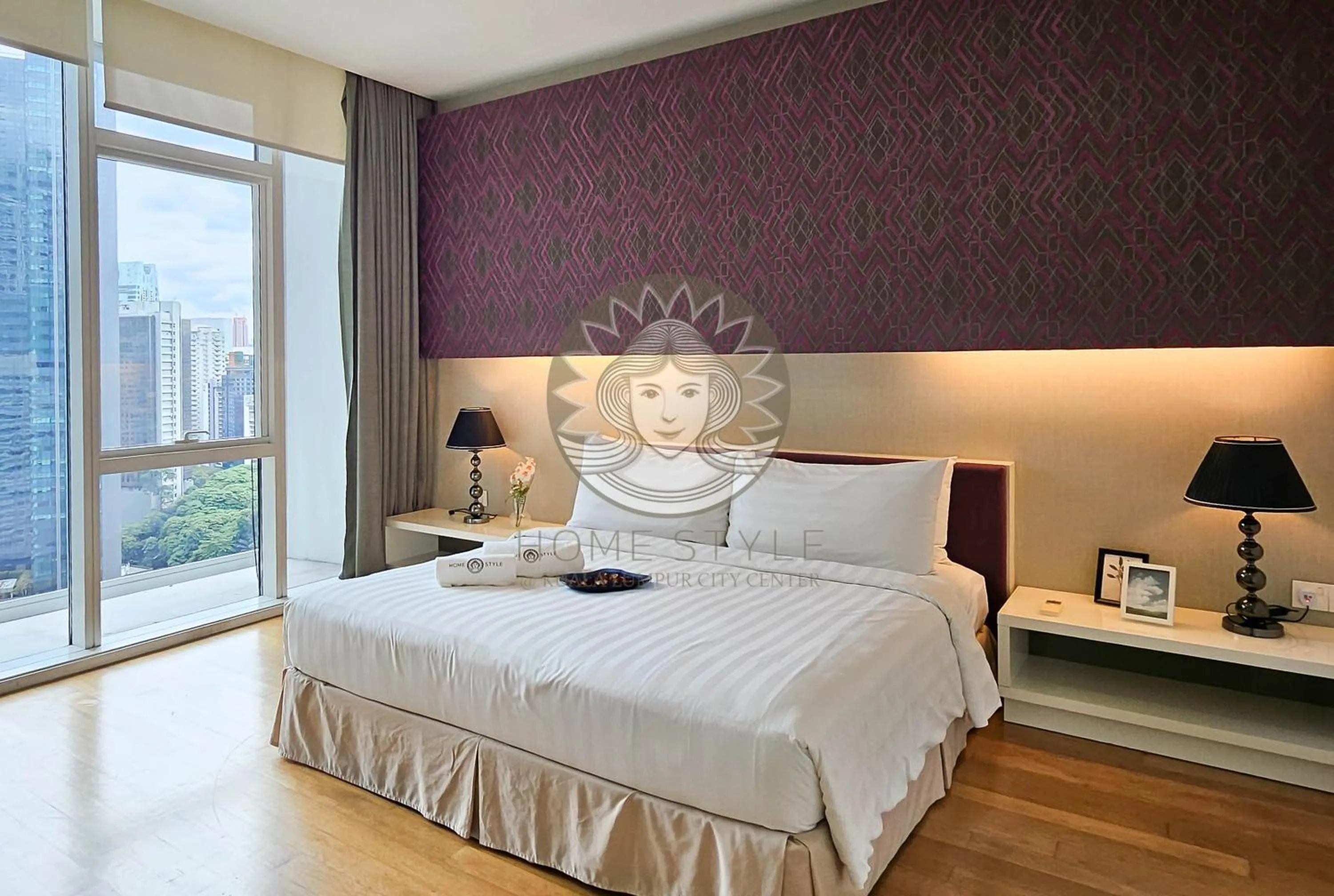Bedroom, Bed in HOME STYLE at Platinum Suites KLCC Twin Towers