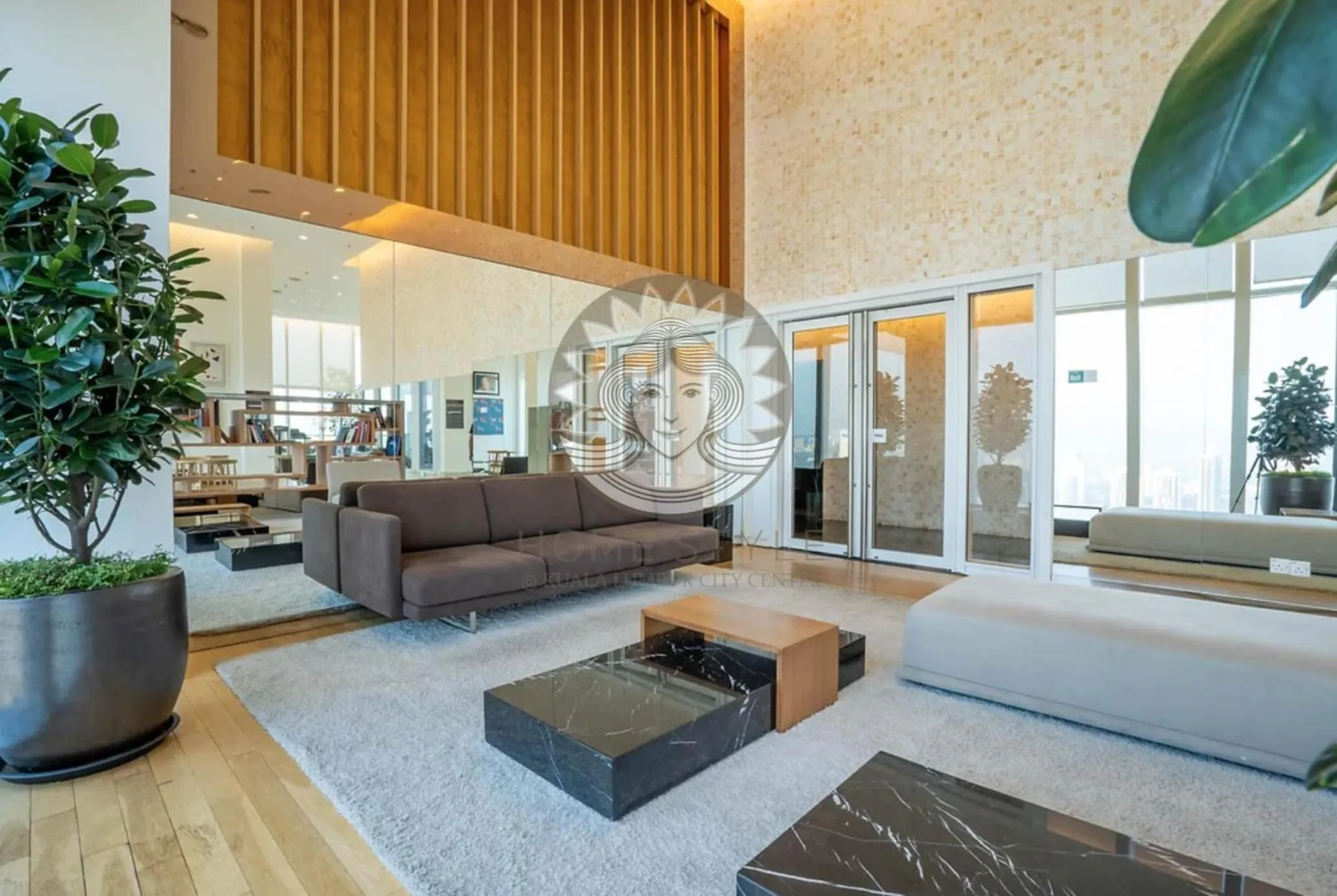 Lounge or bar in HOME STYLE at Platinum Suites KLCC Twin Towers