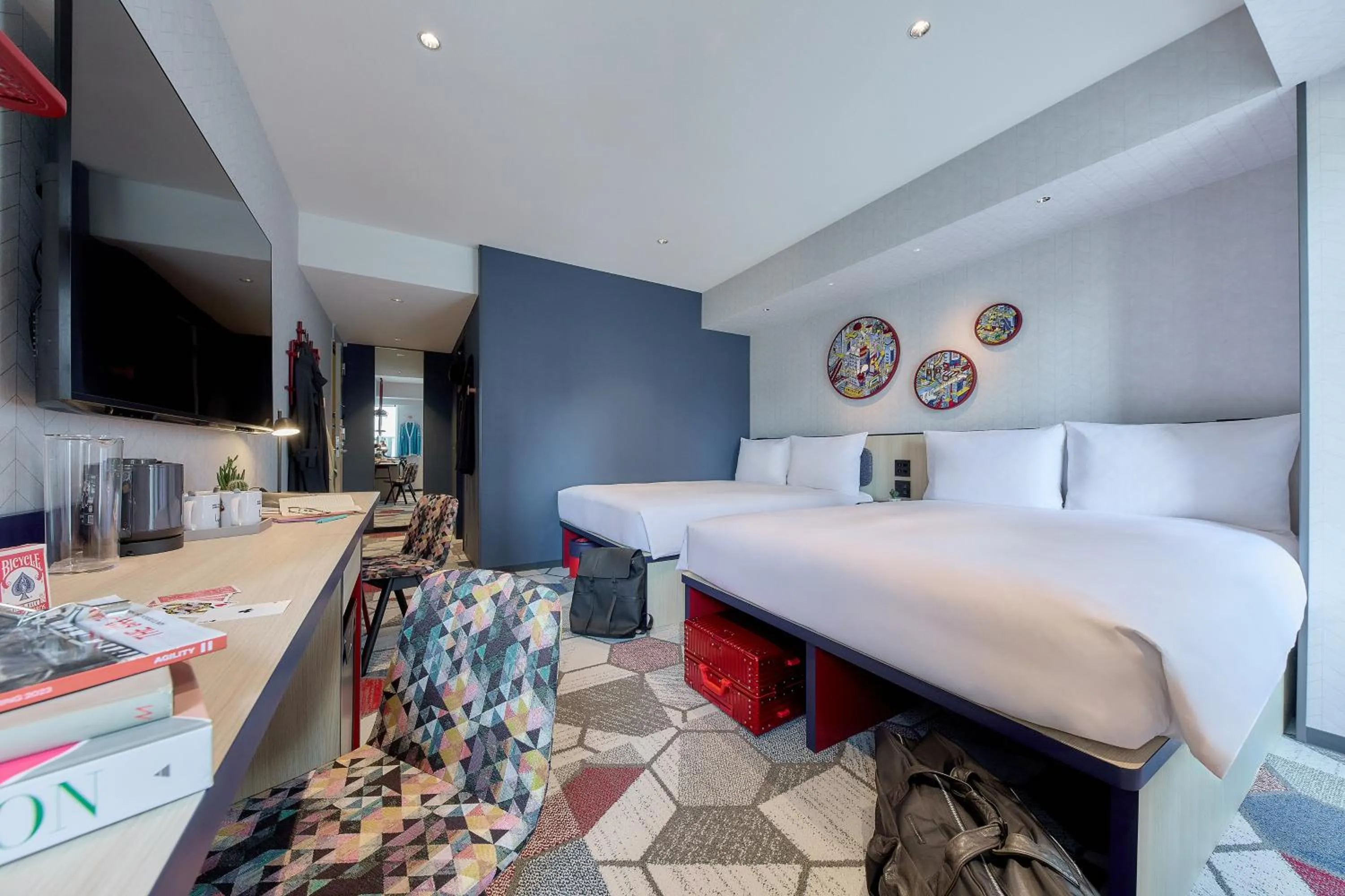 TV and multimedia, Bed in lyf Shibuya Tokyo