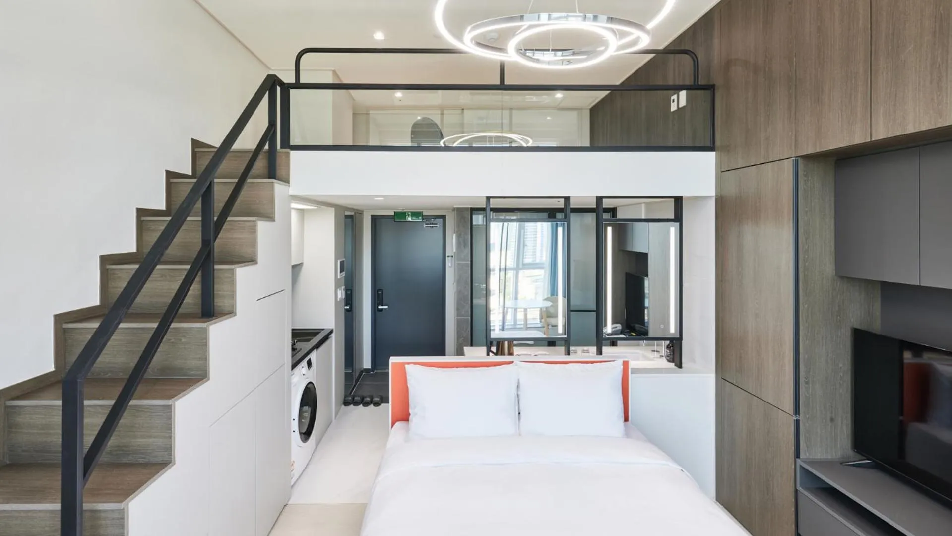 Bed in Travelodge Suites Busan Centum