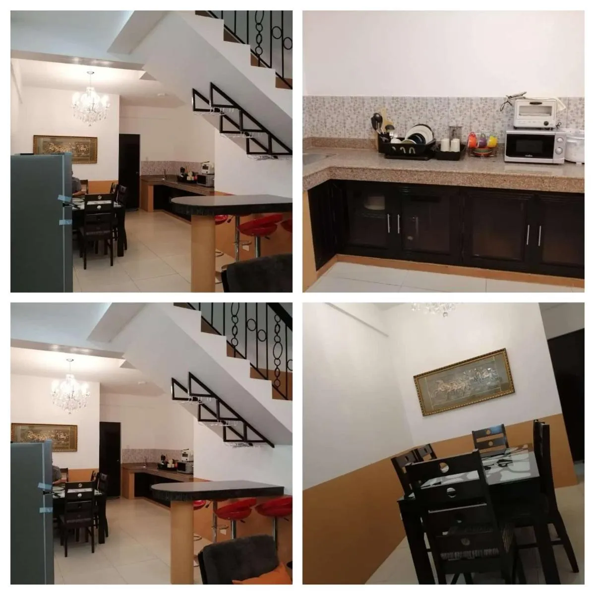 Dining area in Jil's Apartelle