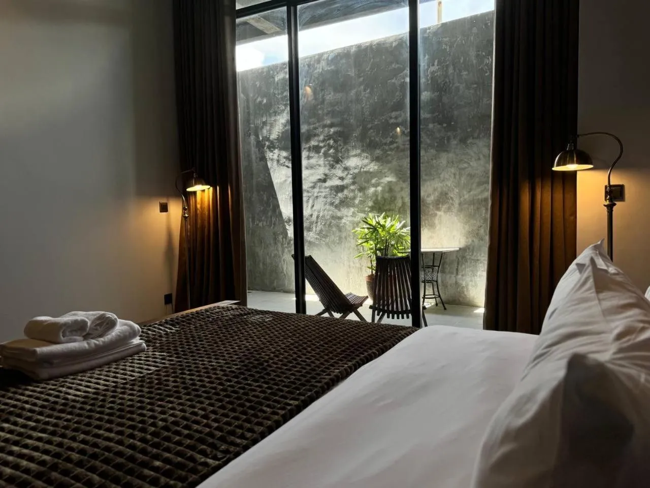 Bed in STONE AGE Boutique