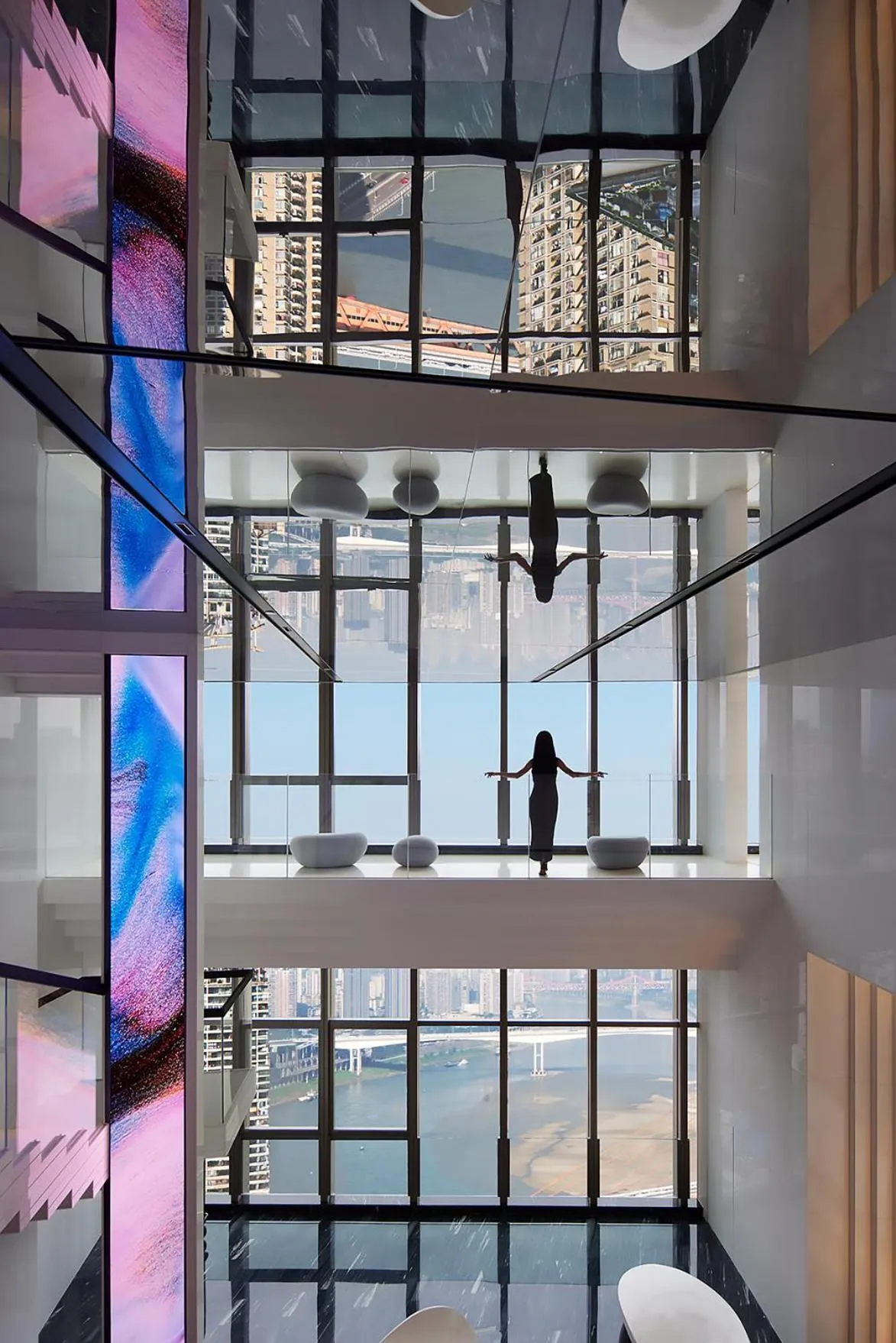 Lobby or reception in ISEYA Panoramic Hotel Chongqing Jiefangbei Raffles Plaza