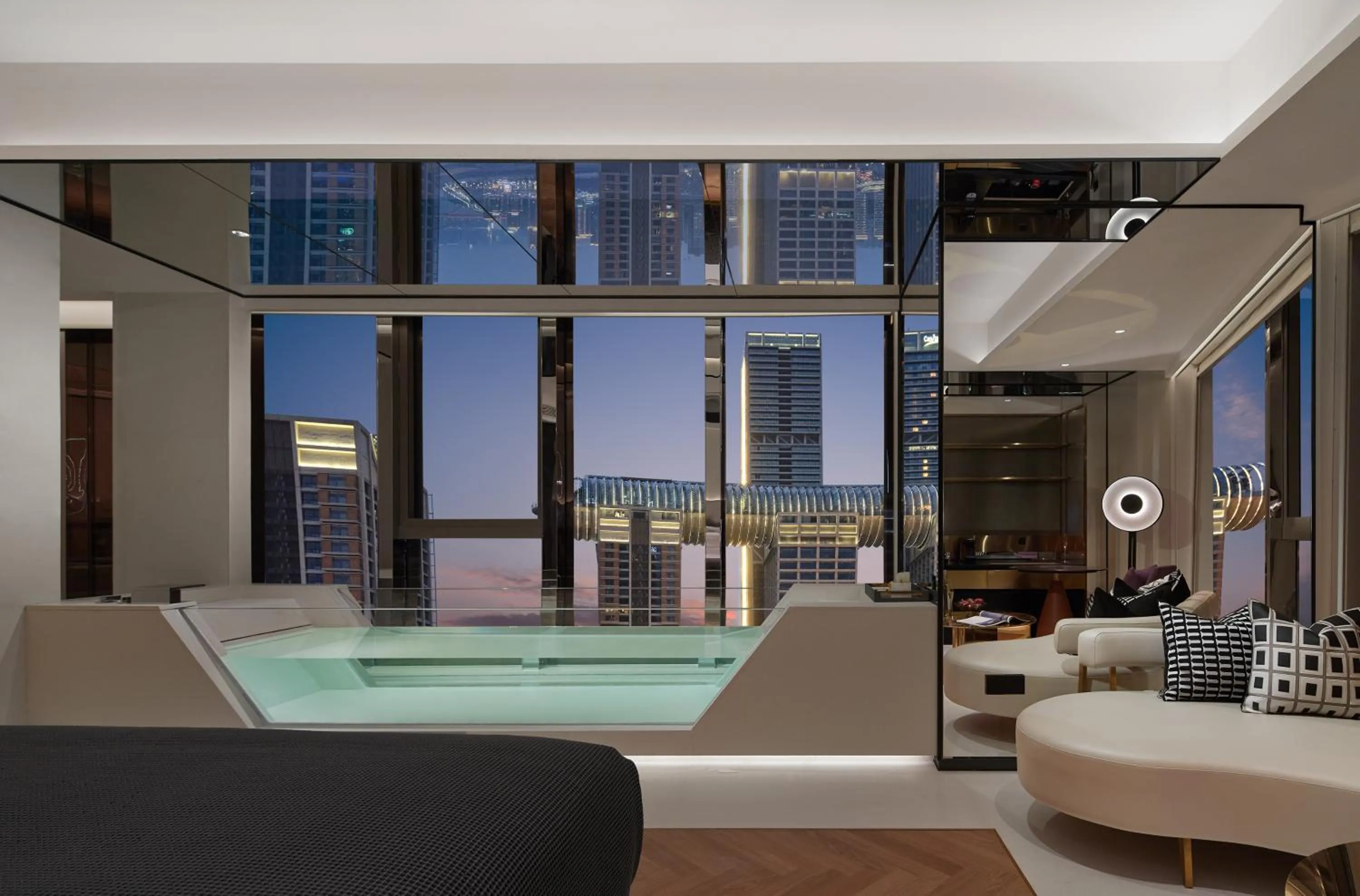 City view in ISEYA Panoramic Hotel Chongqing Jiefangbei Raffles Plaza