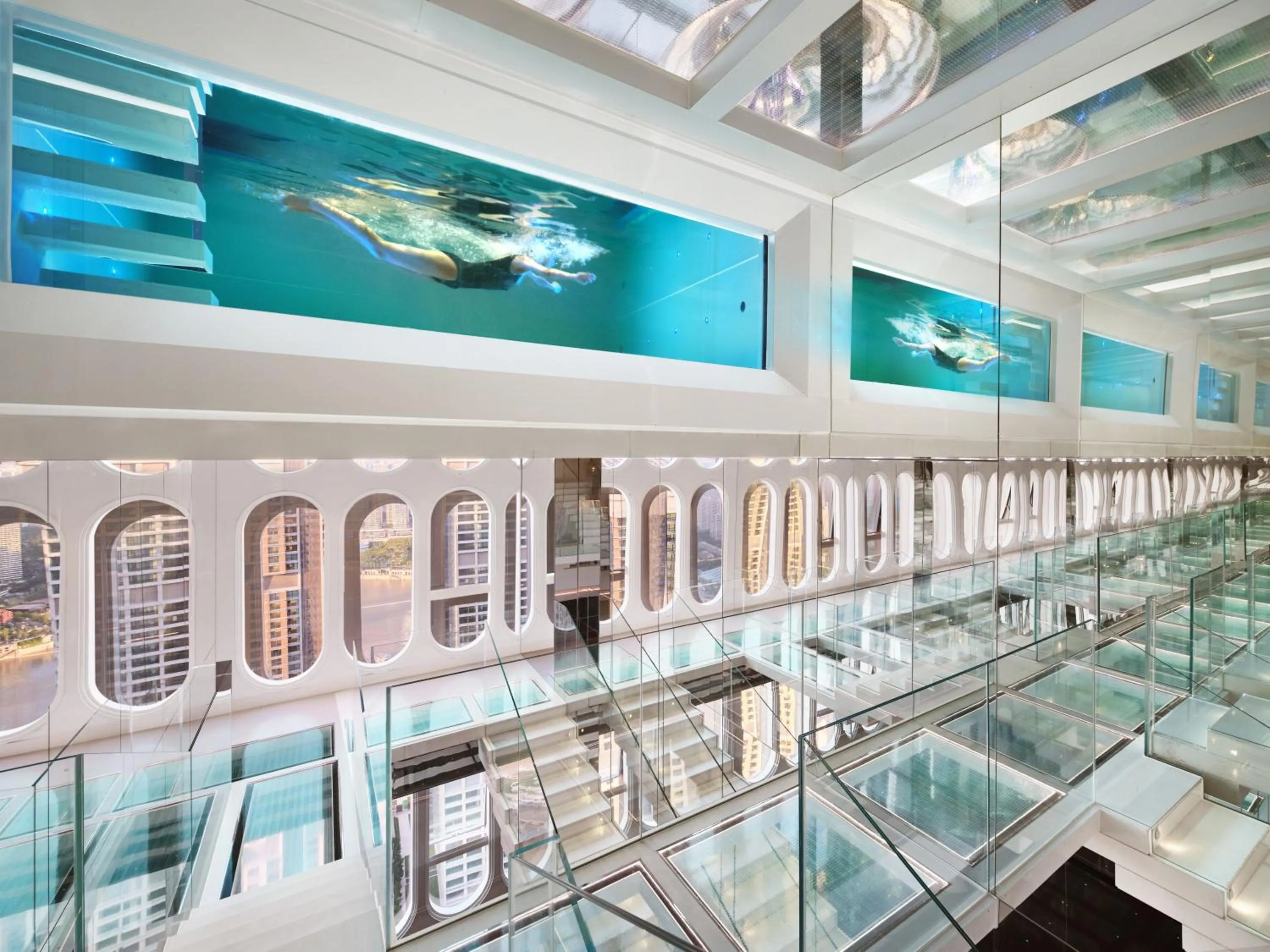 Lobby or reception in ISEYA Panoramic Hotel Chongqing Jiefangbei Raffles Plaza