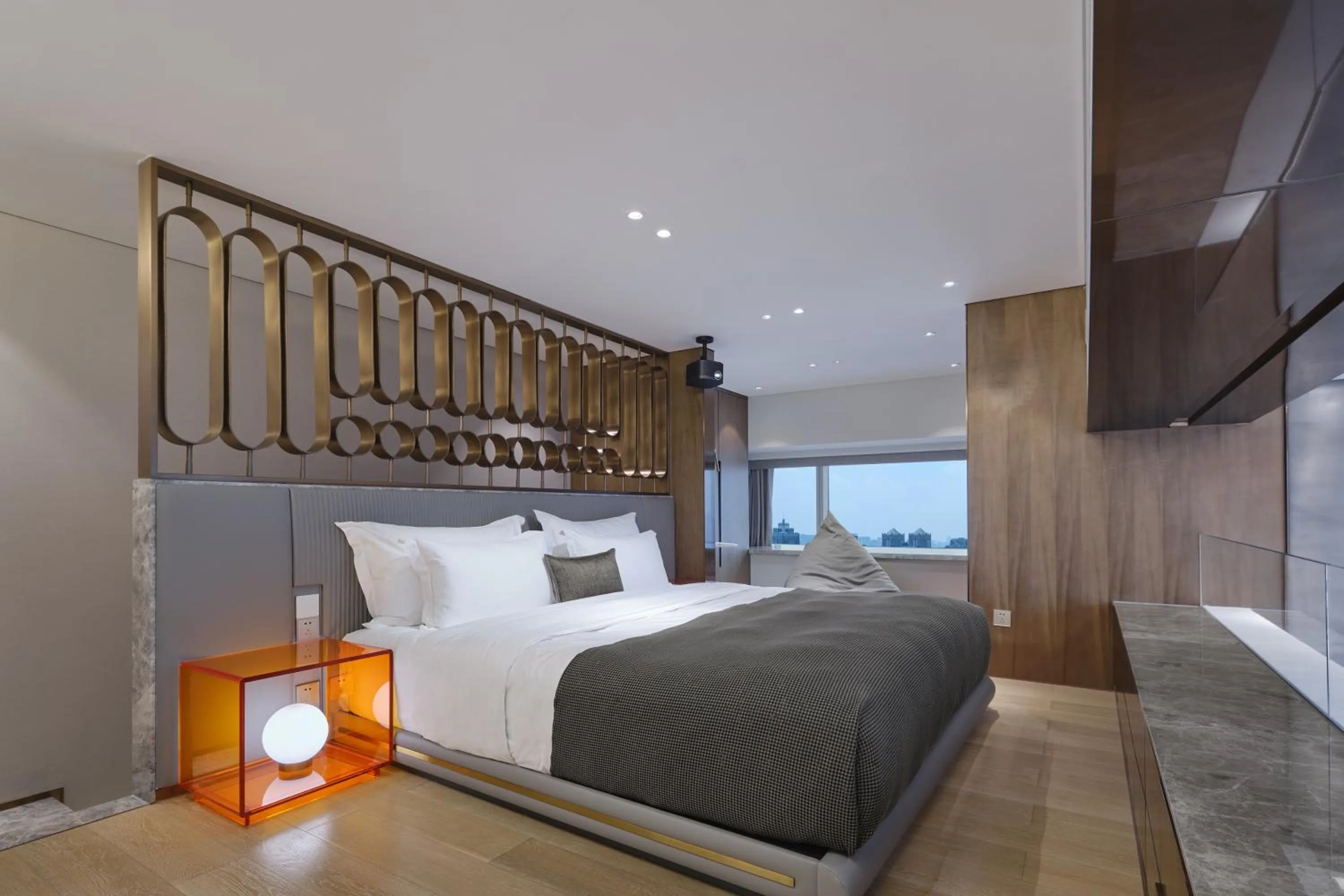 Bedroom, Bed in ISEYA Serviced Apart-ment Chengdu Taikoo Li Flagship