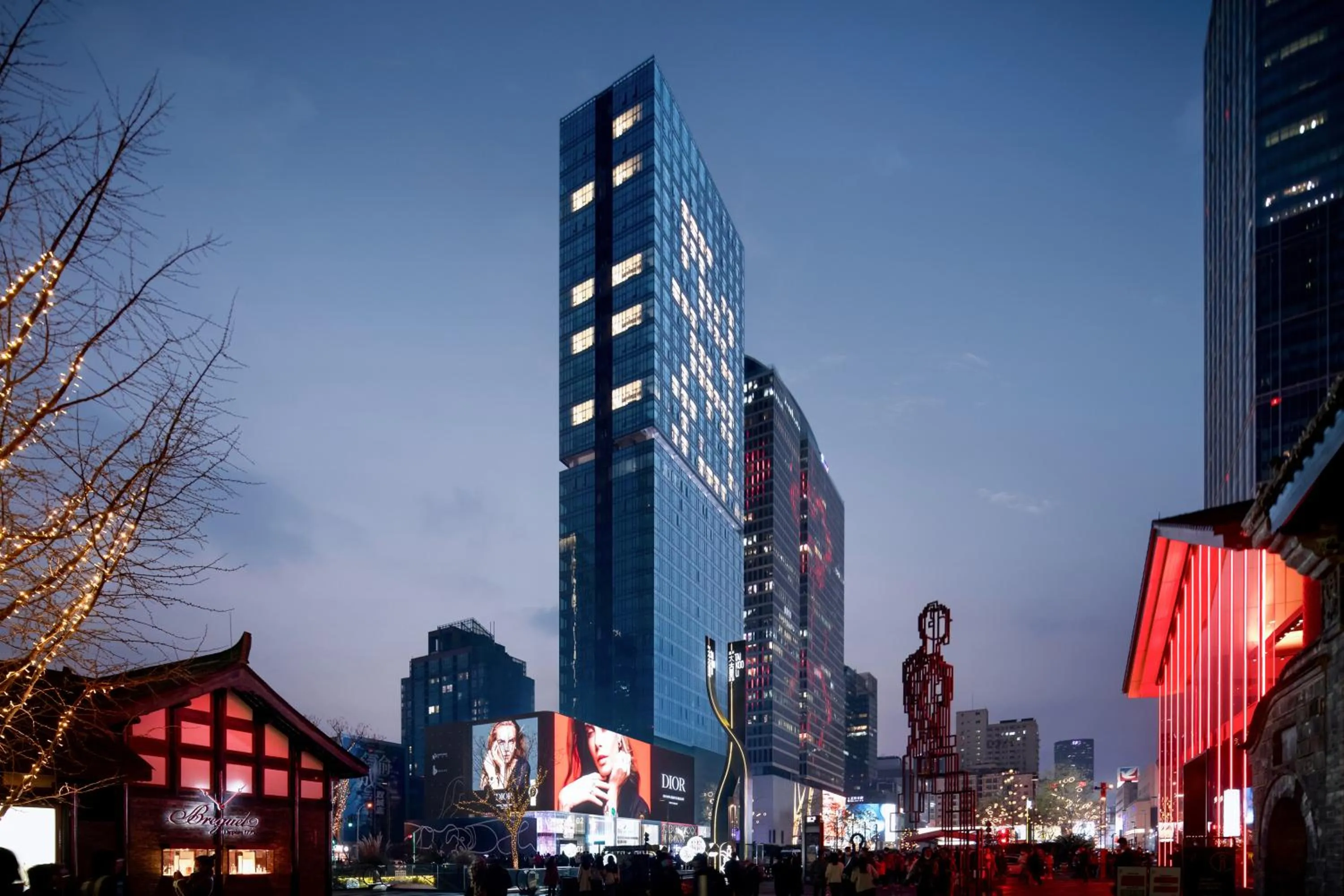 Property building in ISEYA Serviced Apart-ment Chengdu Taikoo Li Flagship