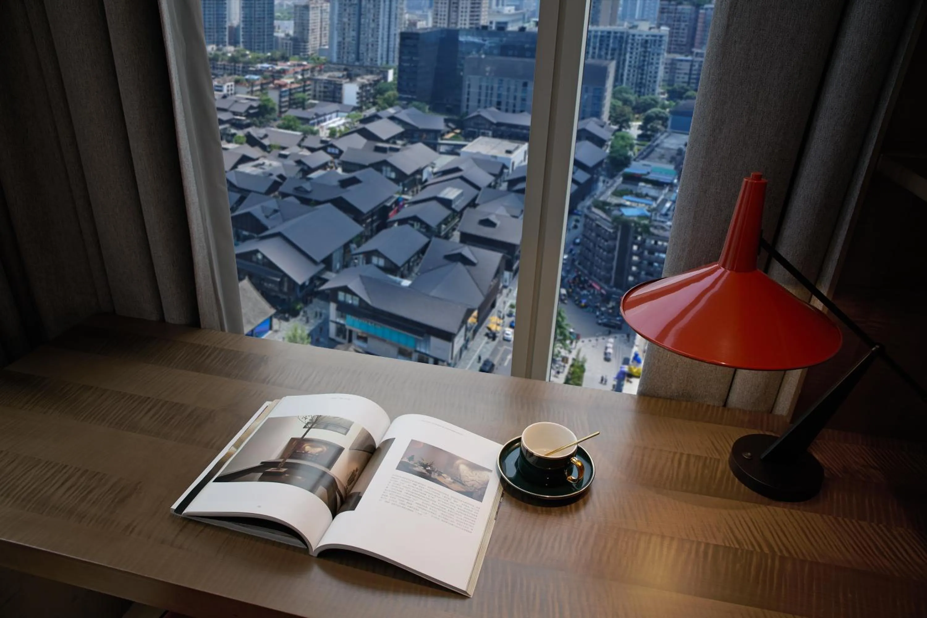 City view in ISEYA Serviced Apart-ment Chengdu Taikoo Li Flagship