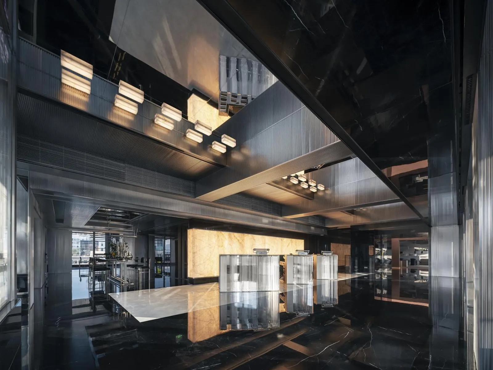 Lobby or reception in ISEYA Serviced Apart-ment Chengdu Taikoo Li Flagship