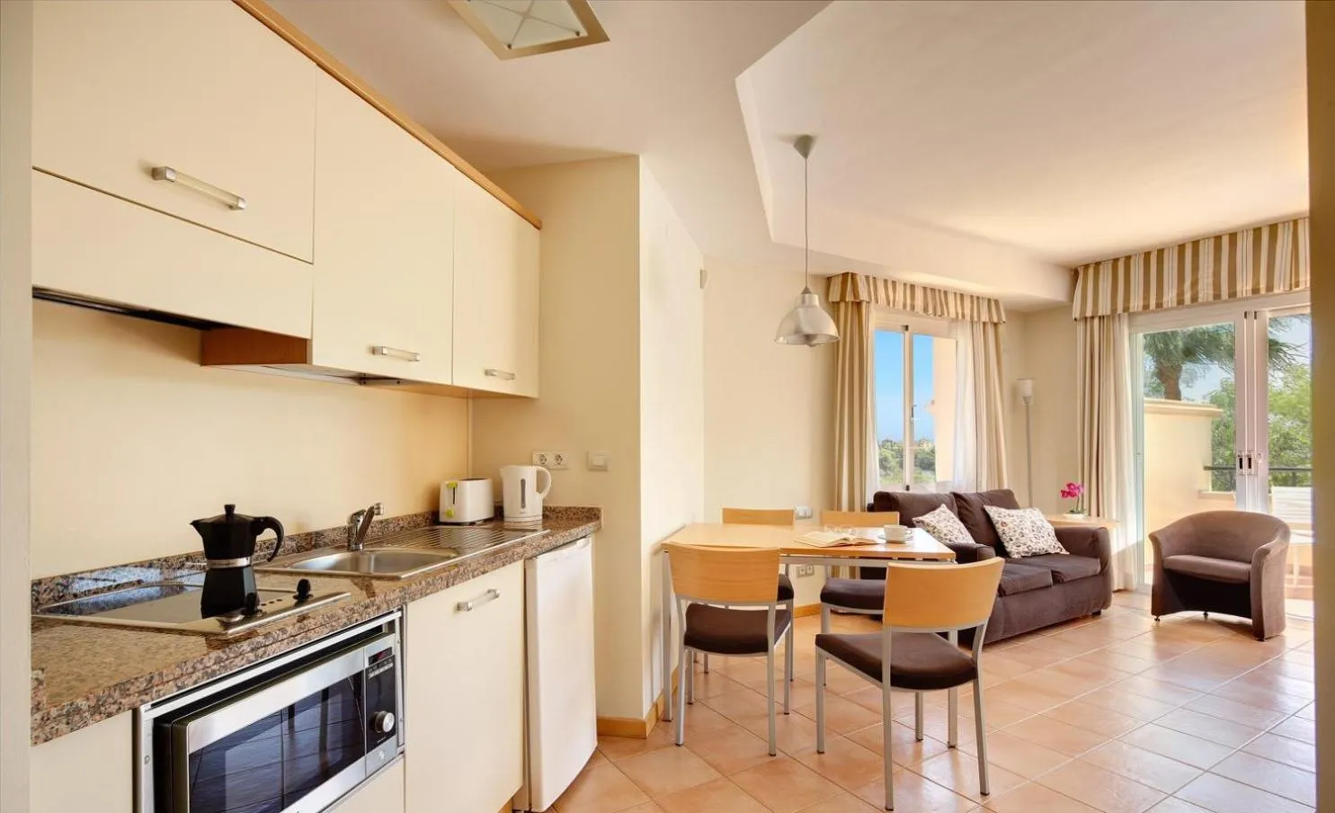 kitchen in Elviria Hills Living