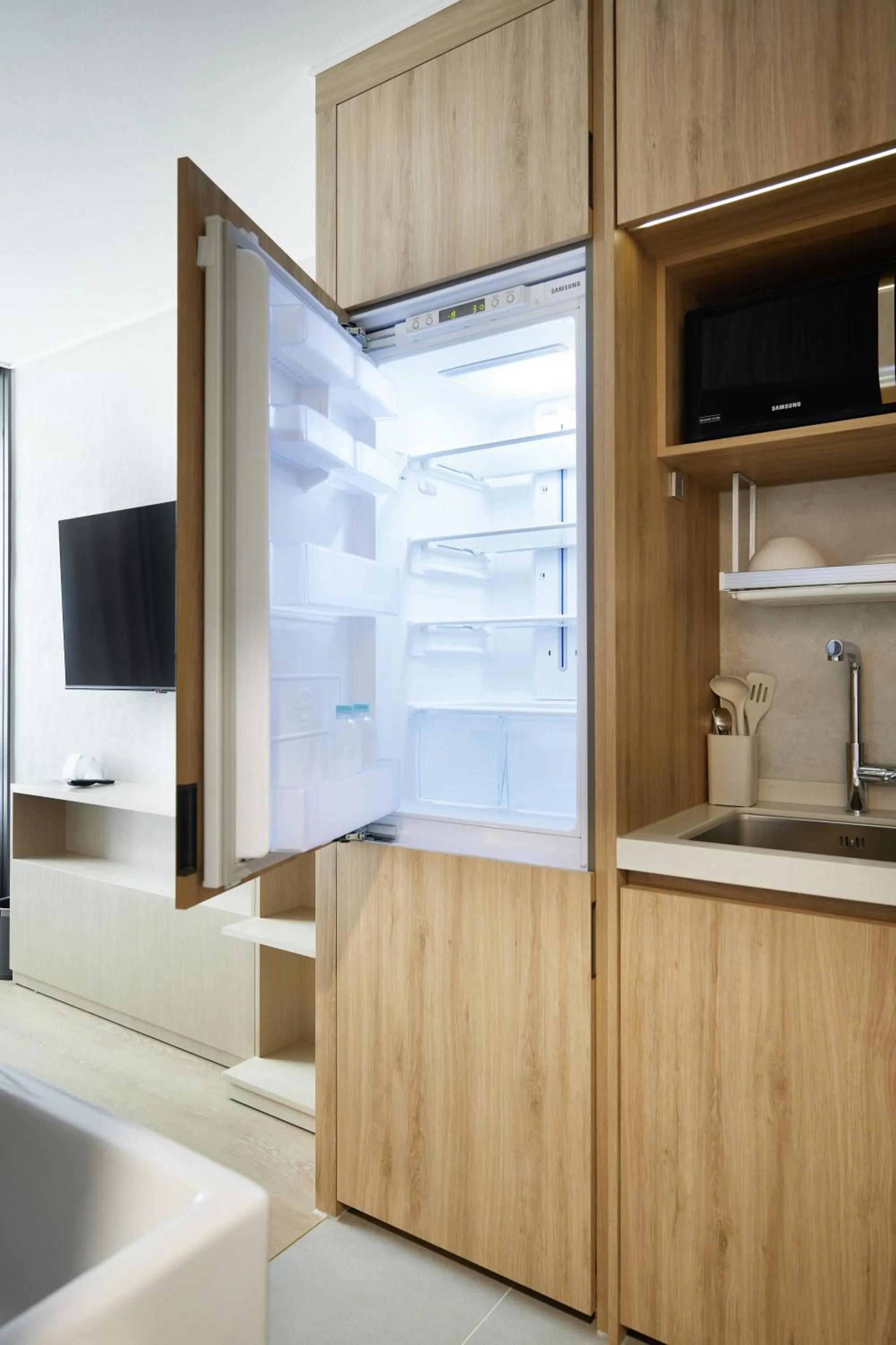 Kitchen or kitchenette in Homes Stay Myeongdong